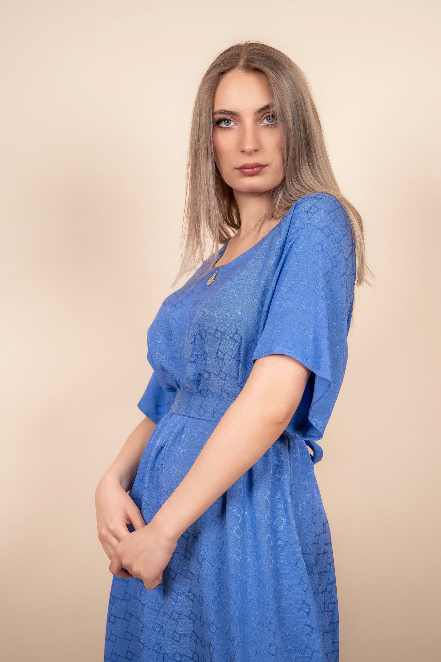 Iva - plava duga haljina
