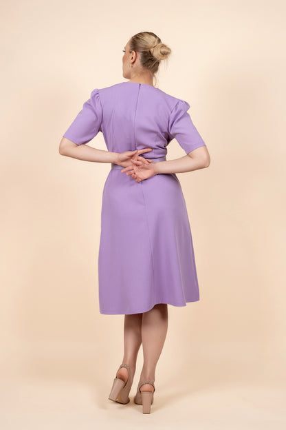 Pia - haljina nježne ljubičaste boje