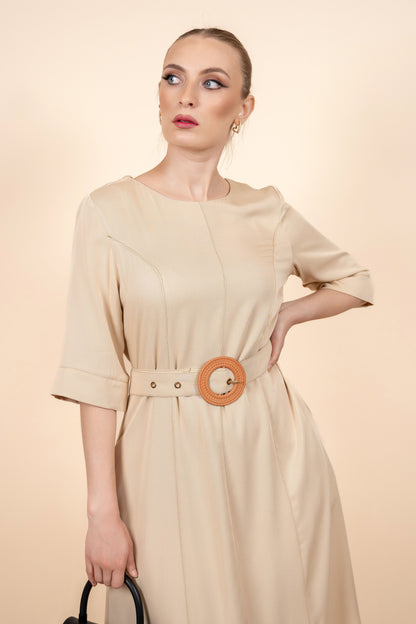 Daphne - udobna pamučna haljina sa elastinom