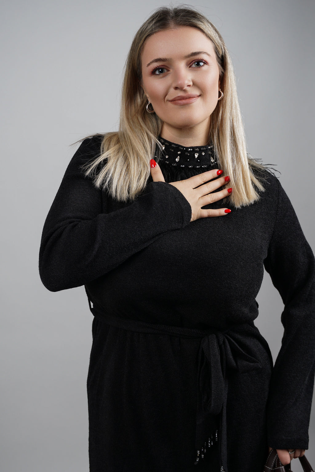 Black Comfort Chic – elegantni crni komplet