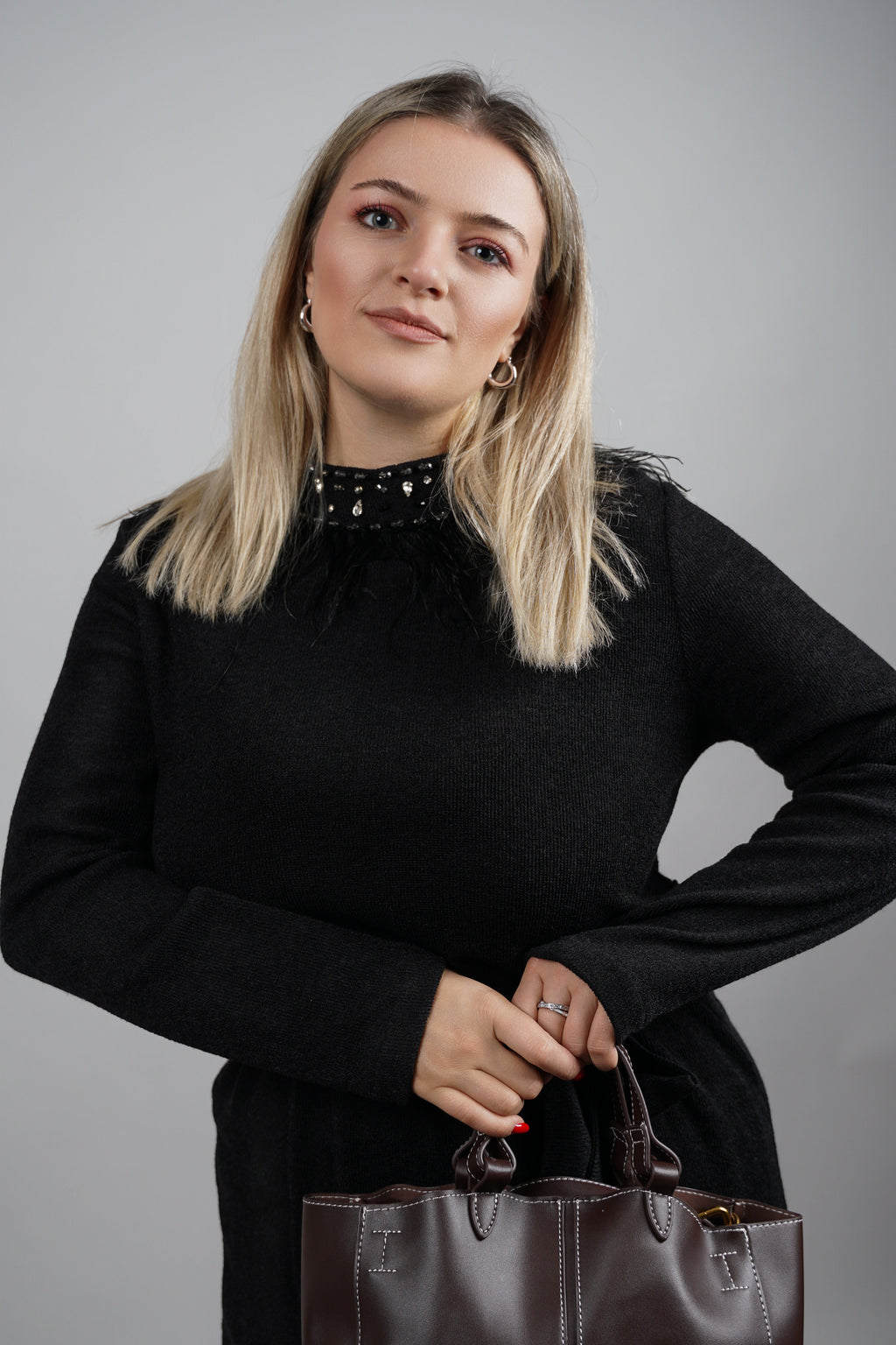 Black Comfort Chic – elegantni crni komplet