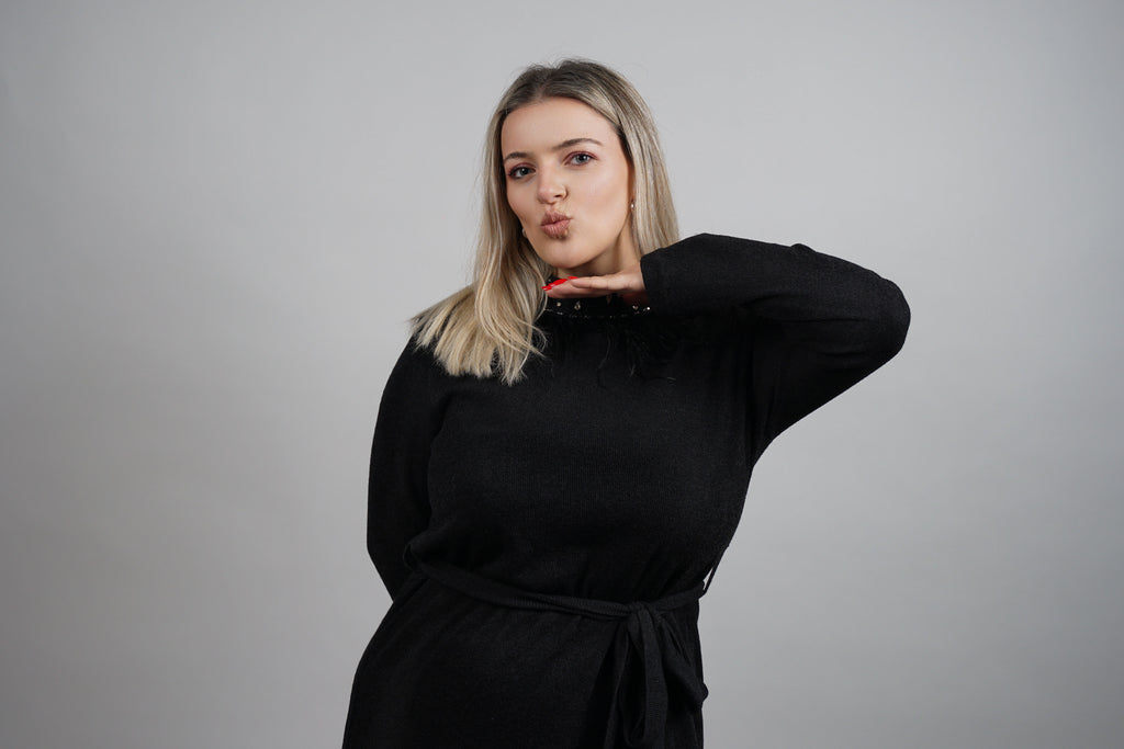 Black Comfort Chic – elegantni crni komplet