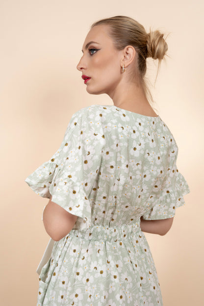 Litsa - romantična cvjetna haljina