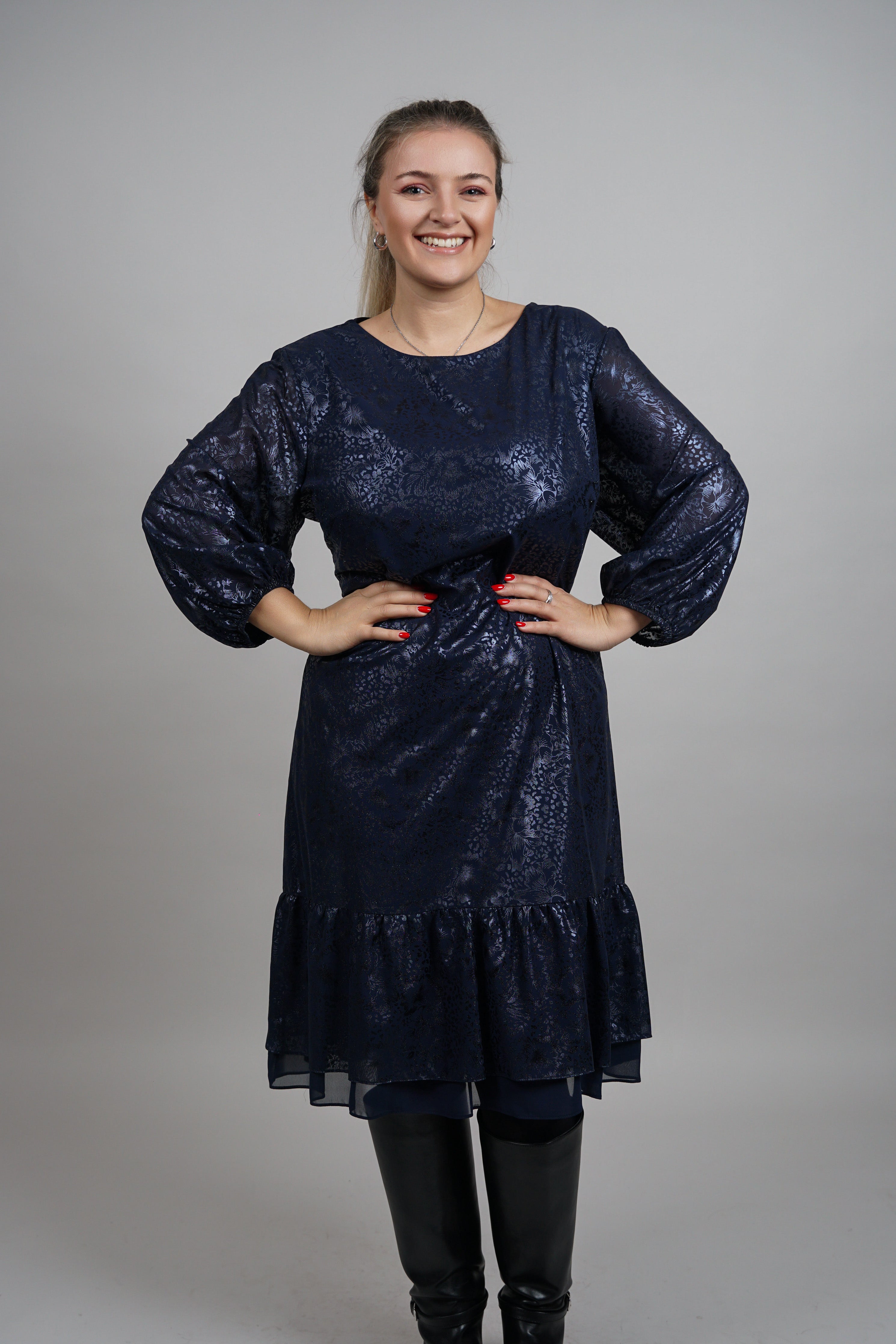 Elara haljina – elegantni print s romantičnim printom
