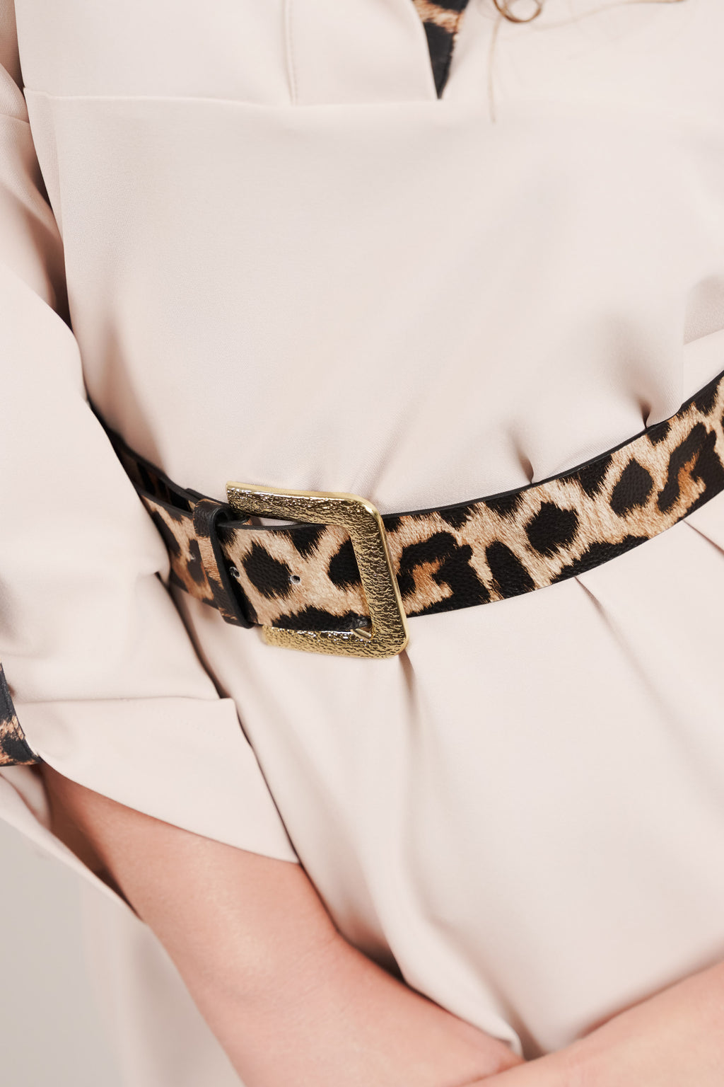 Amelia - ležerna pamučna haljina sa remenom