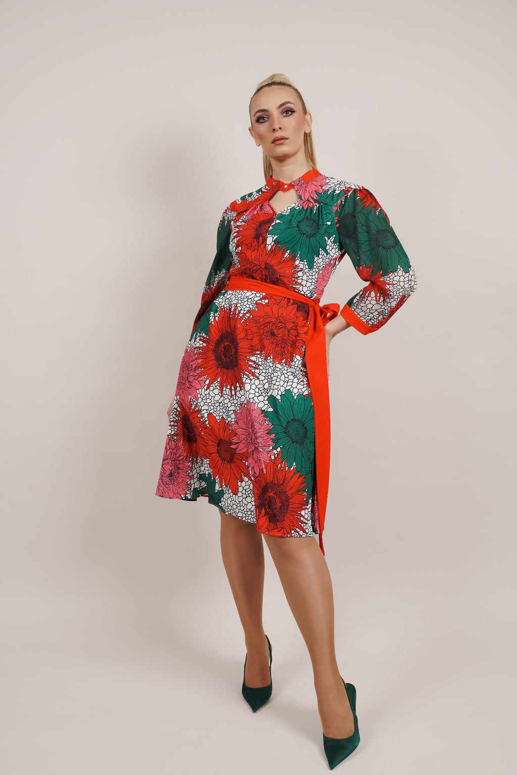 Bonnie – haljina cvjetnog šarma