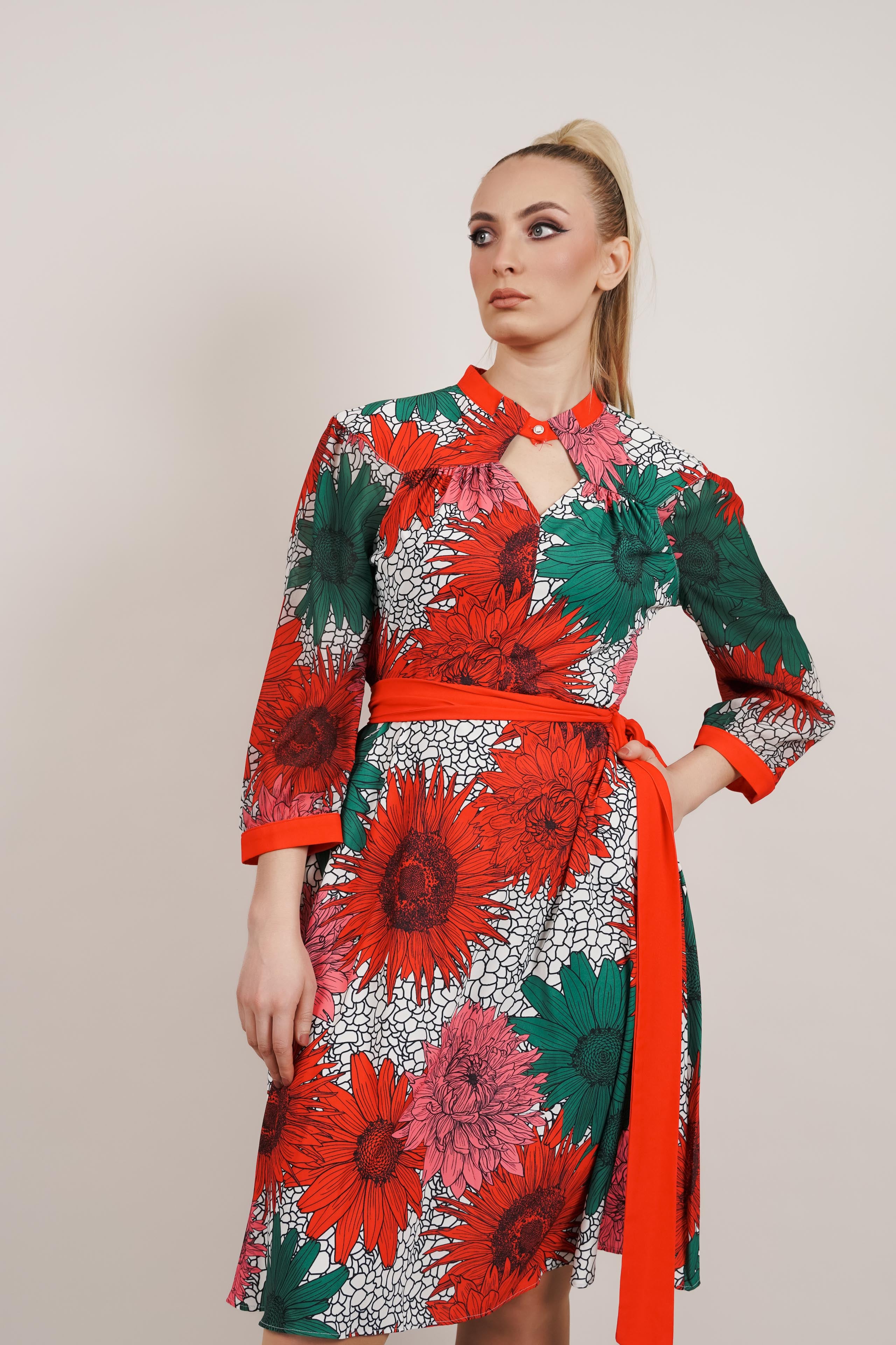 Bonnie – haljina cvjetnog šarma