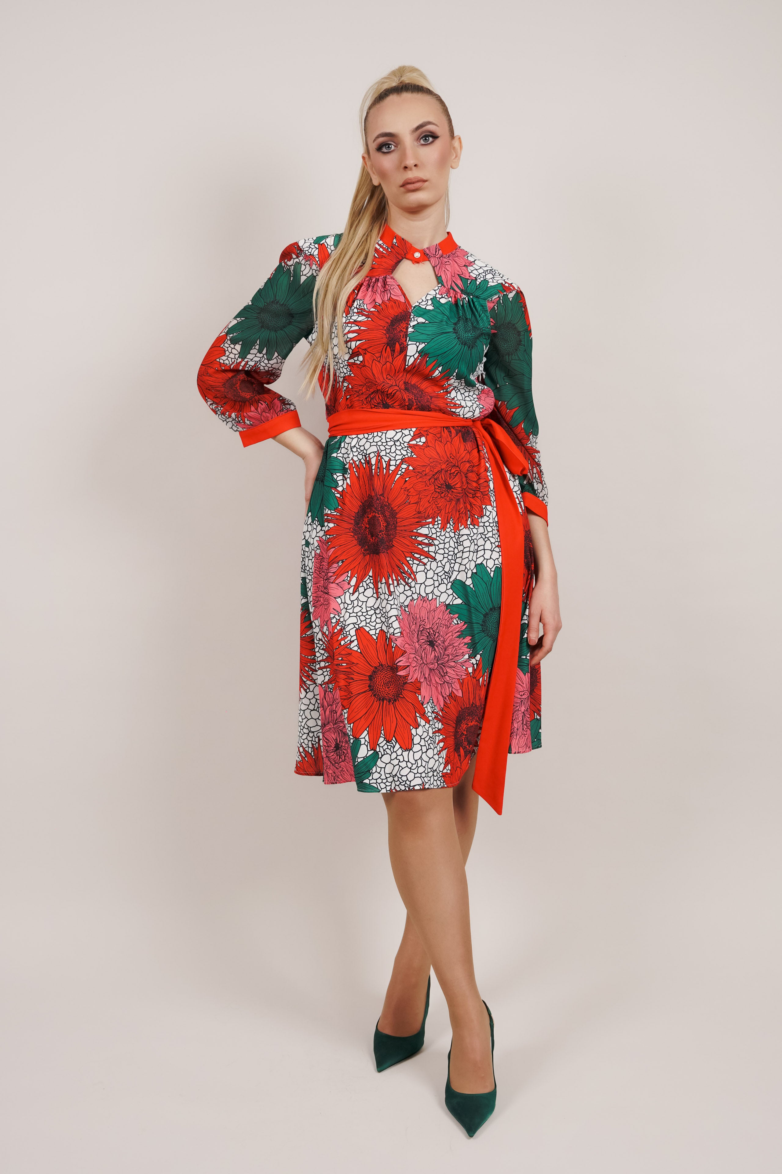 Bonnie – haljina cvjetnog šarma