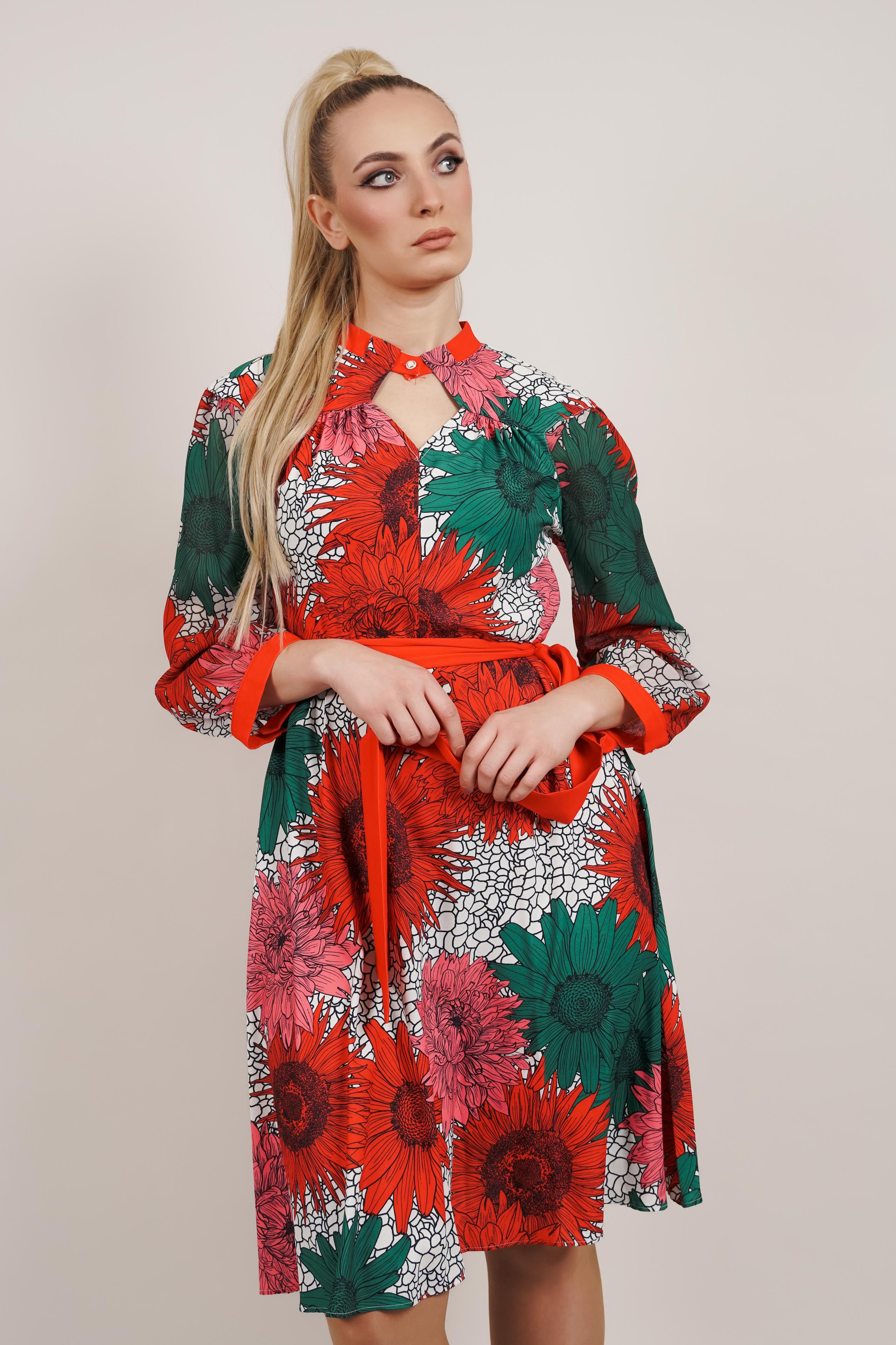 Bonnie – haljina cvjetnog šarma