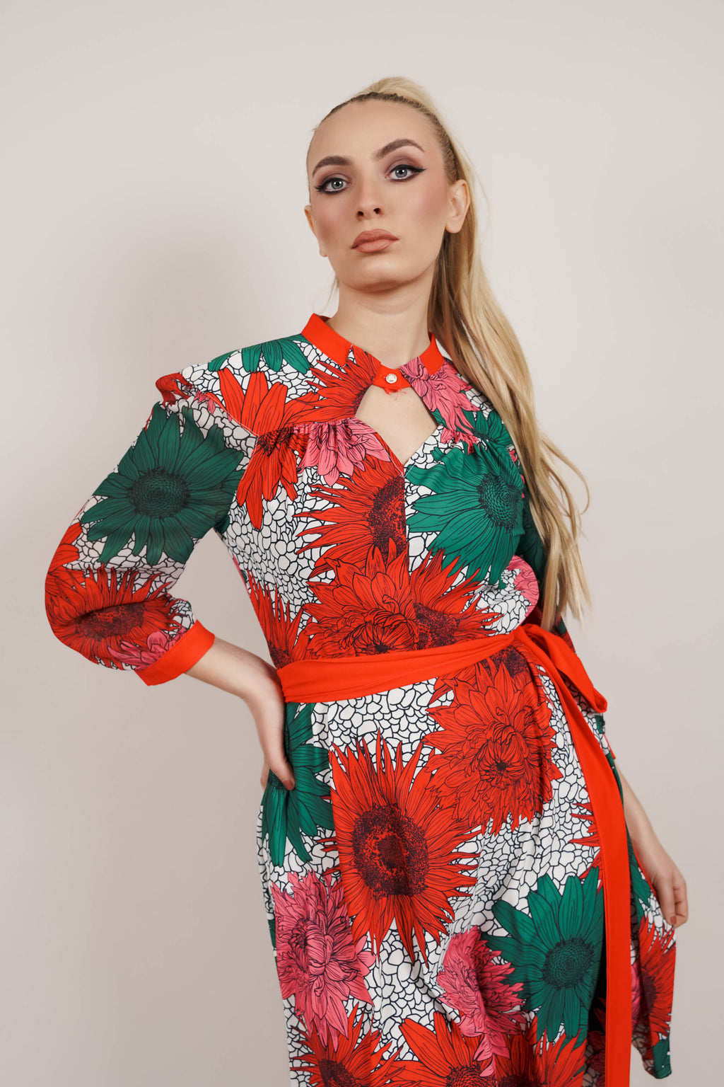 Bonnie – haljina cvjetnog šarma