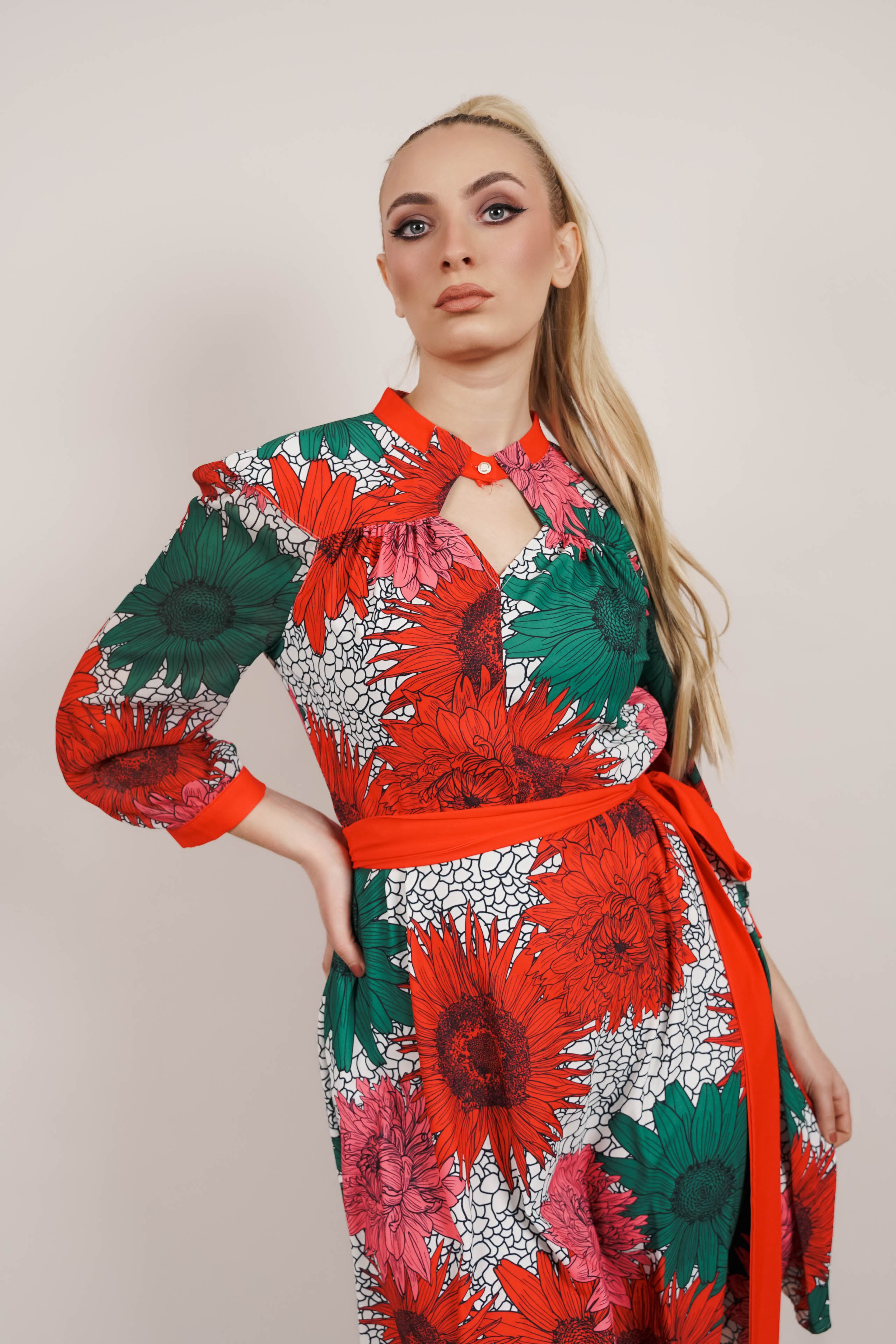 Bonnie – haljina cvjetnog šarma