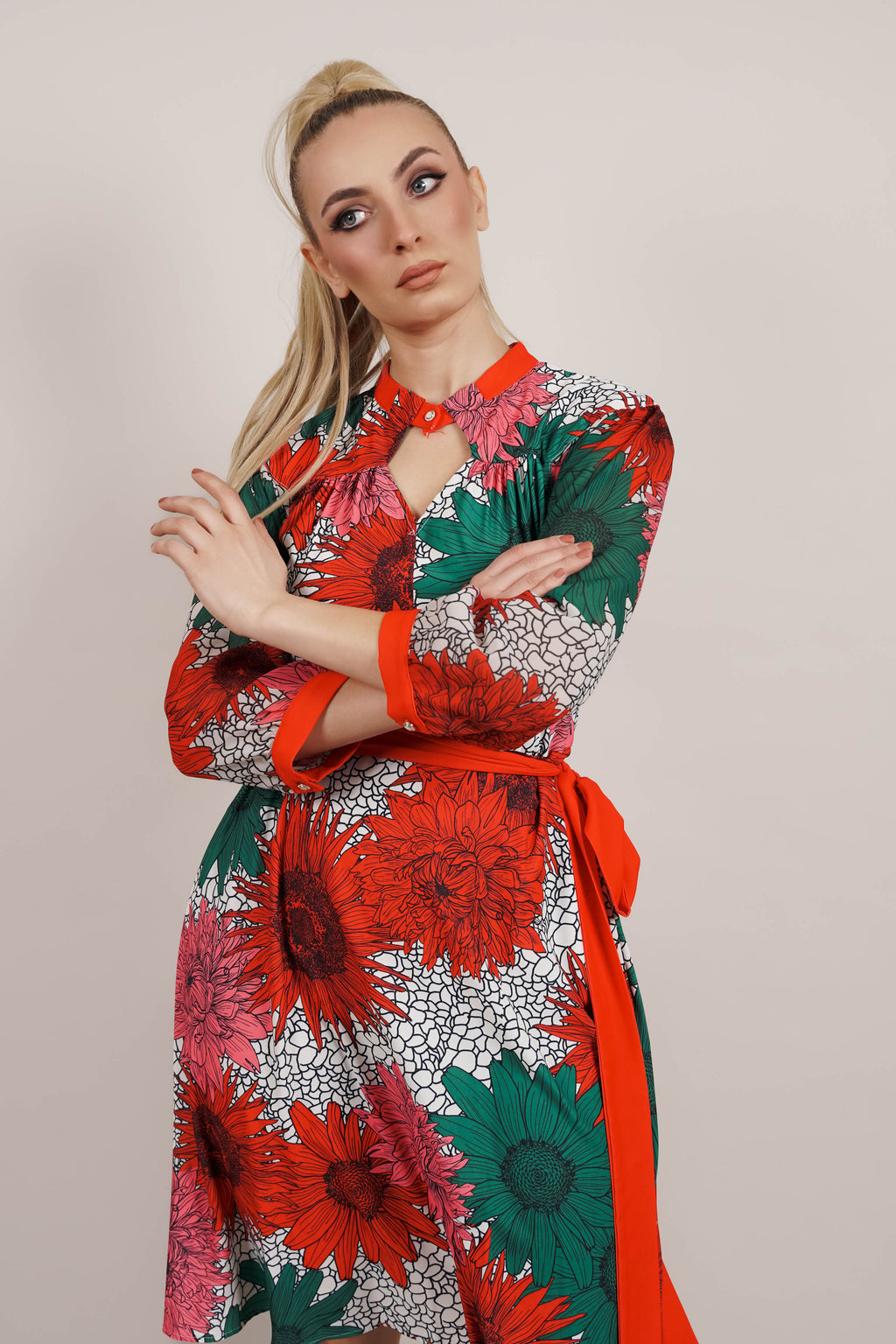 Bonnie – haljina cvjetnog šarma