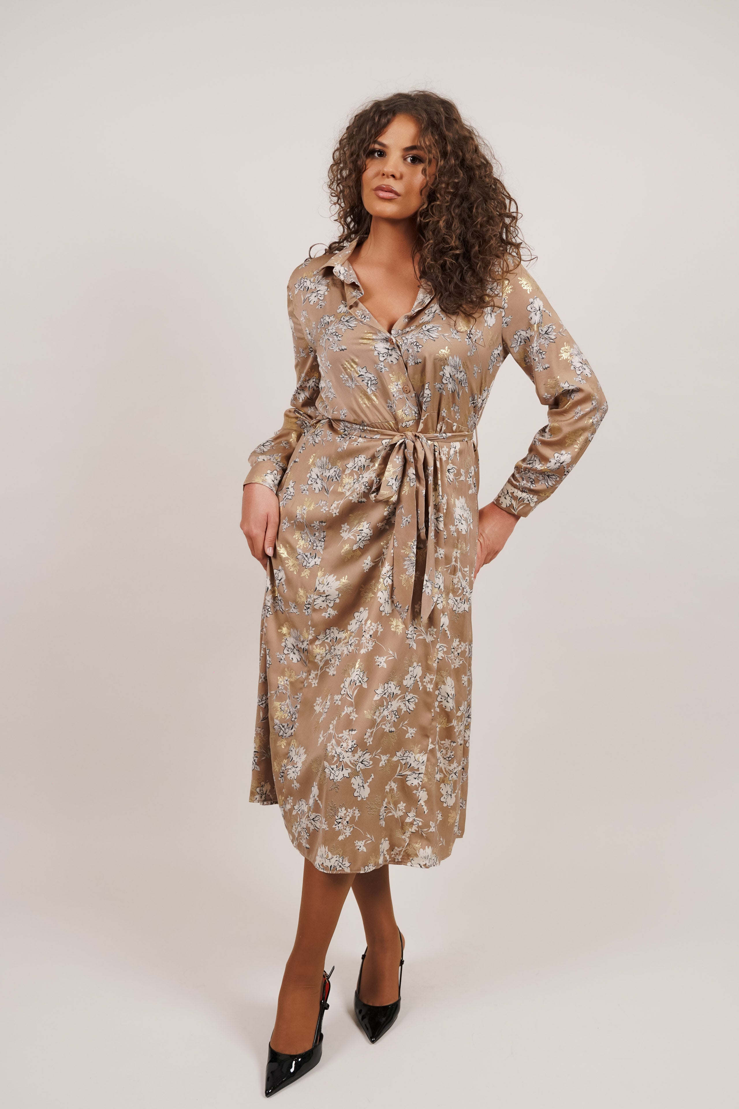 Entoria - ležerna haljina u stilu košulje