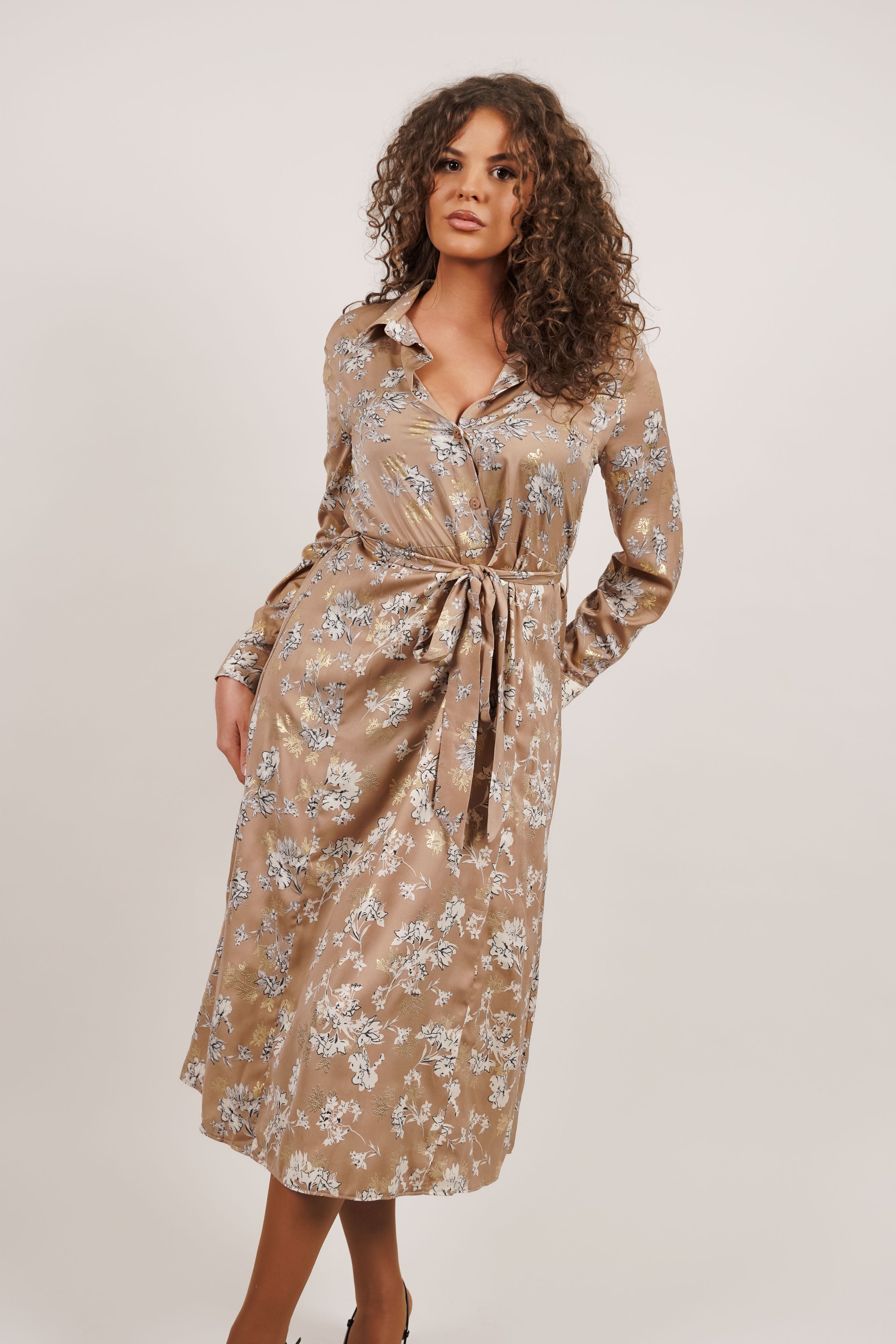 Entoria - ležerna haljina u stilu košulje