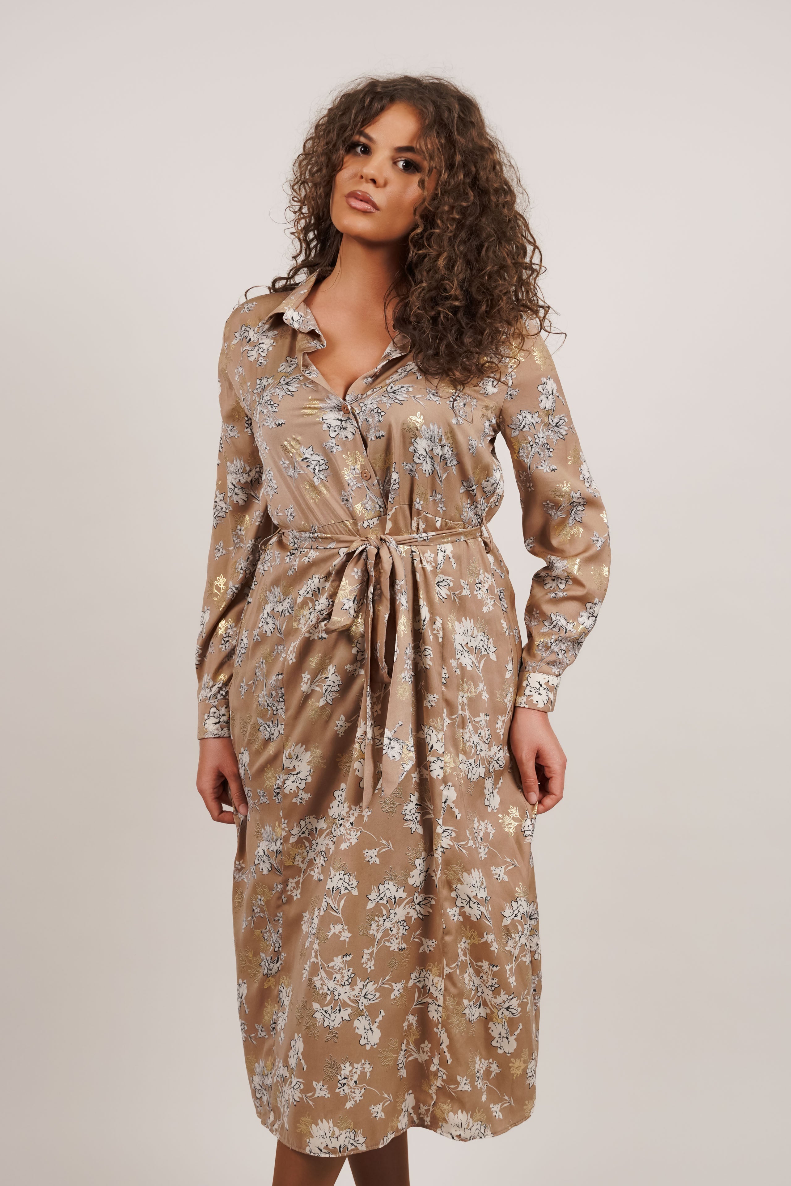 Entoria - ležerna haljina u stilu košulje