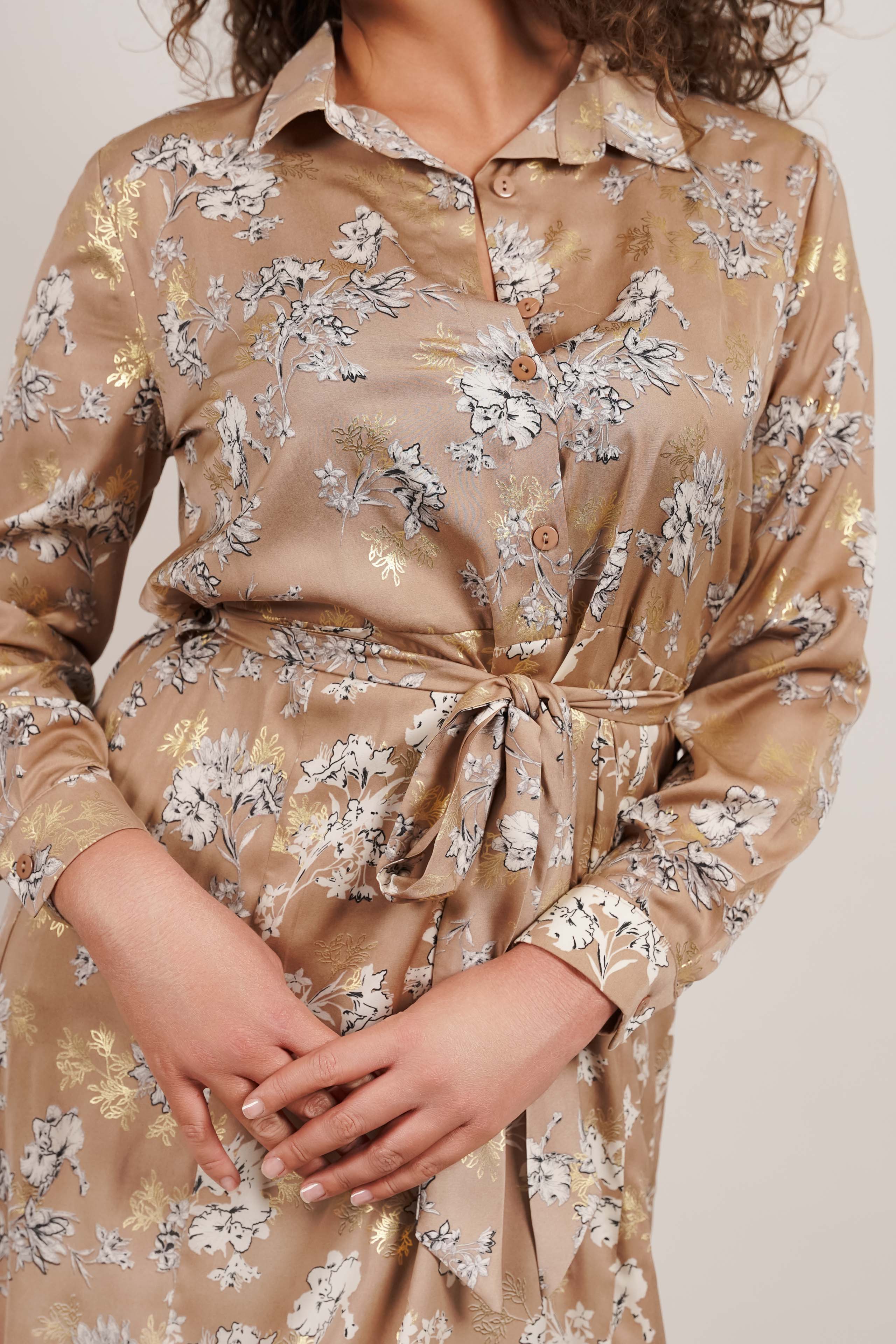 Entoria - ležerna haljina u stilu košulje