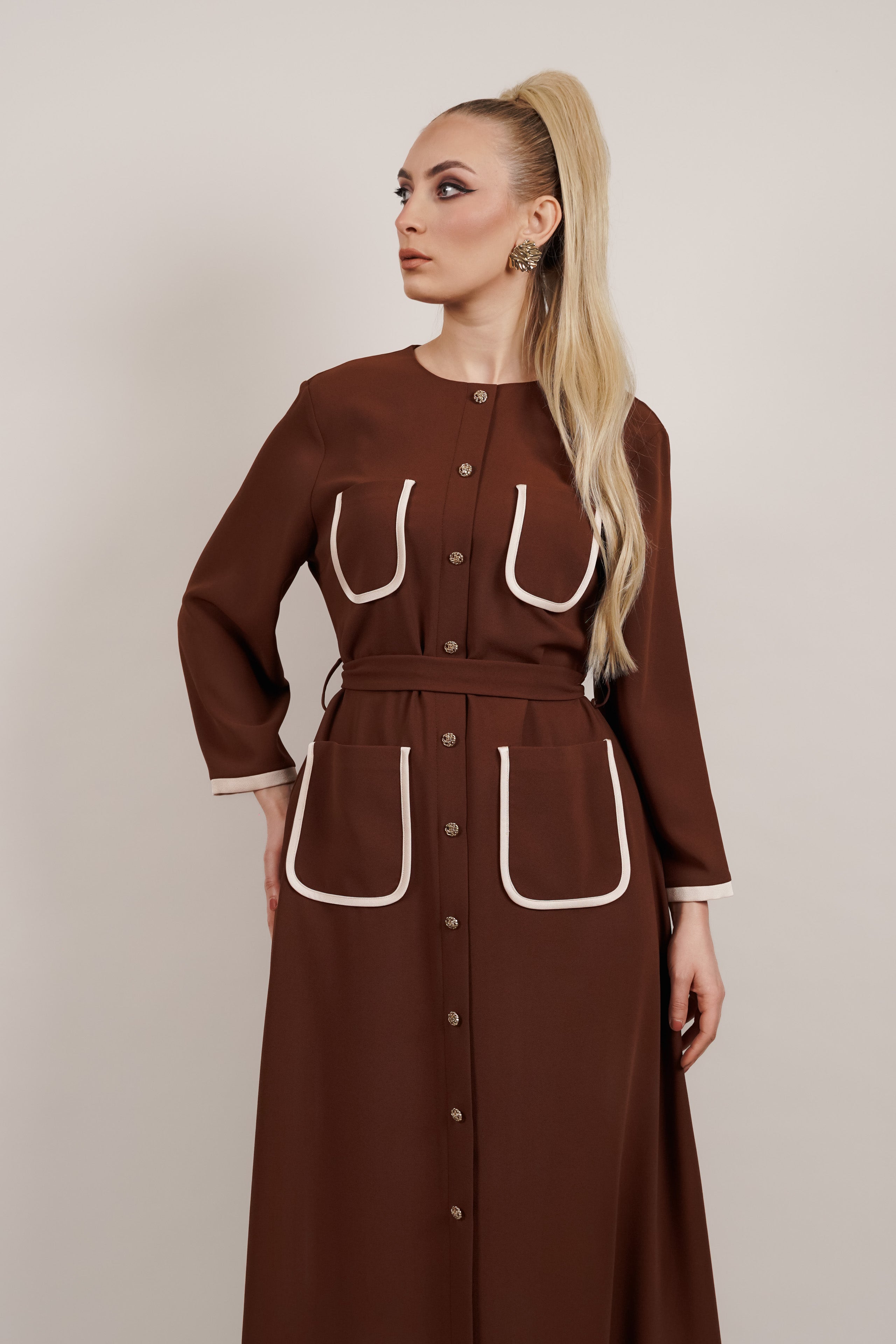 Antea - elegantan midi model haljine