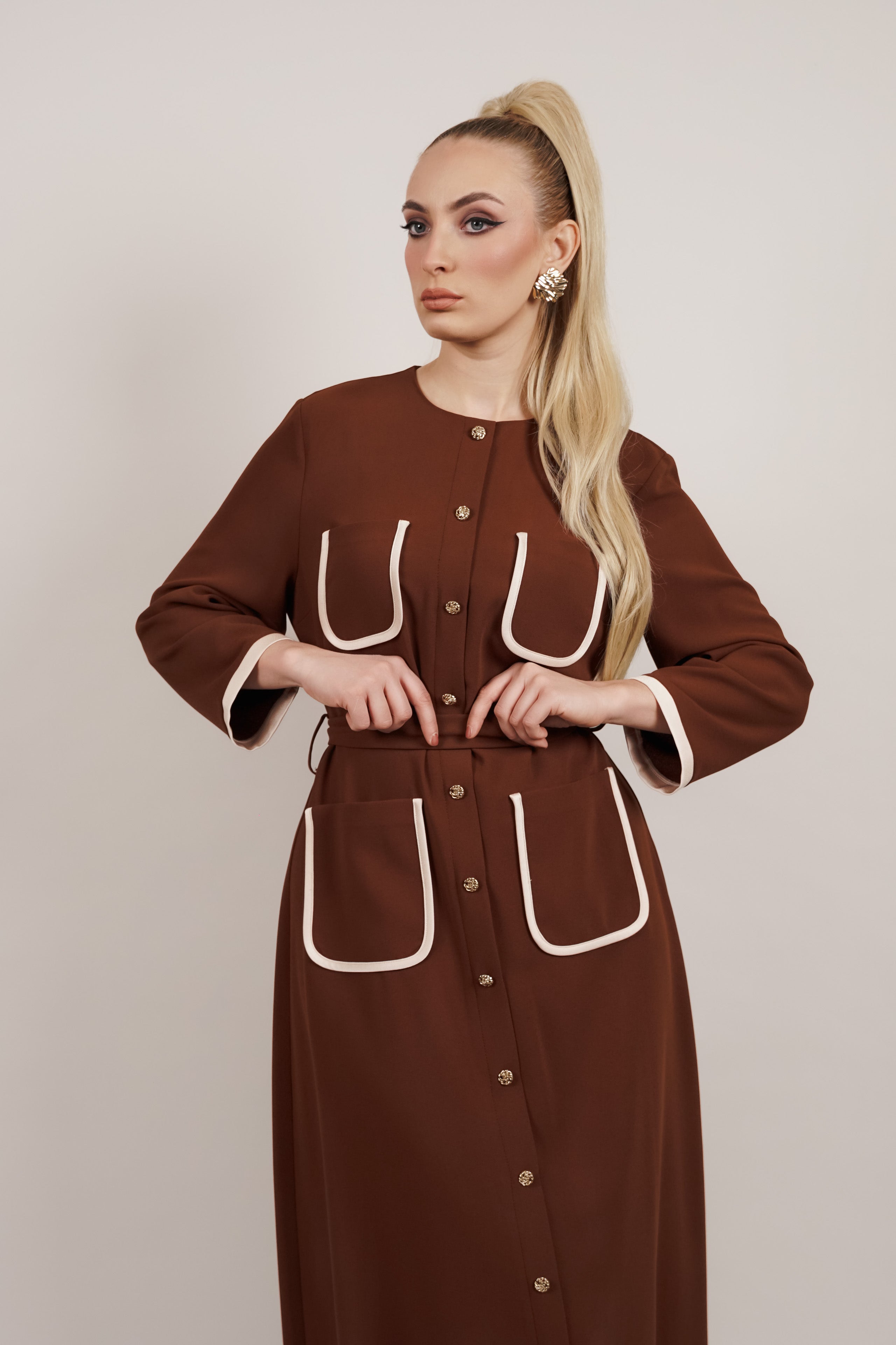 Antea - elegantan midi model haljine