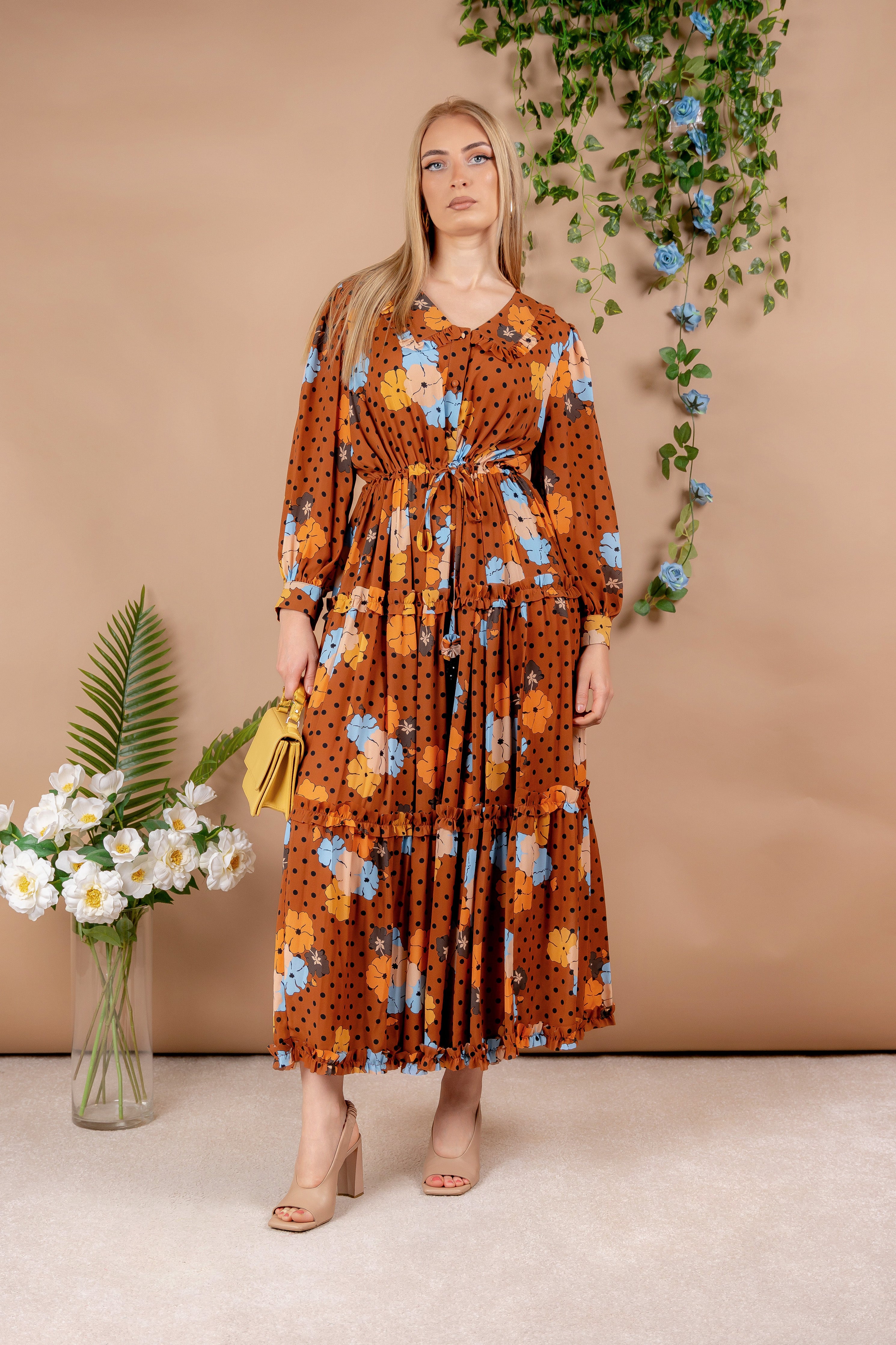 Muna - maxi haljina u boho stilu