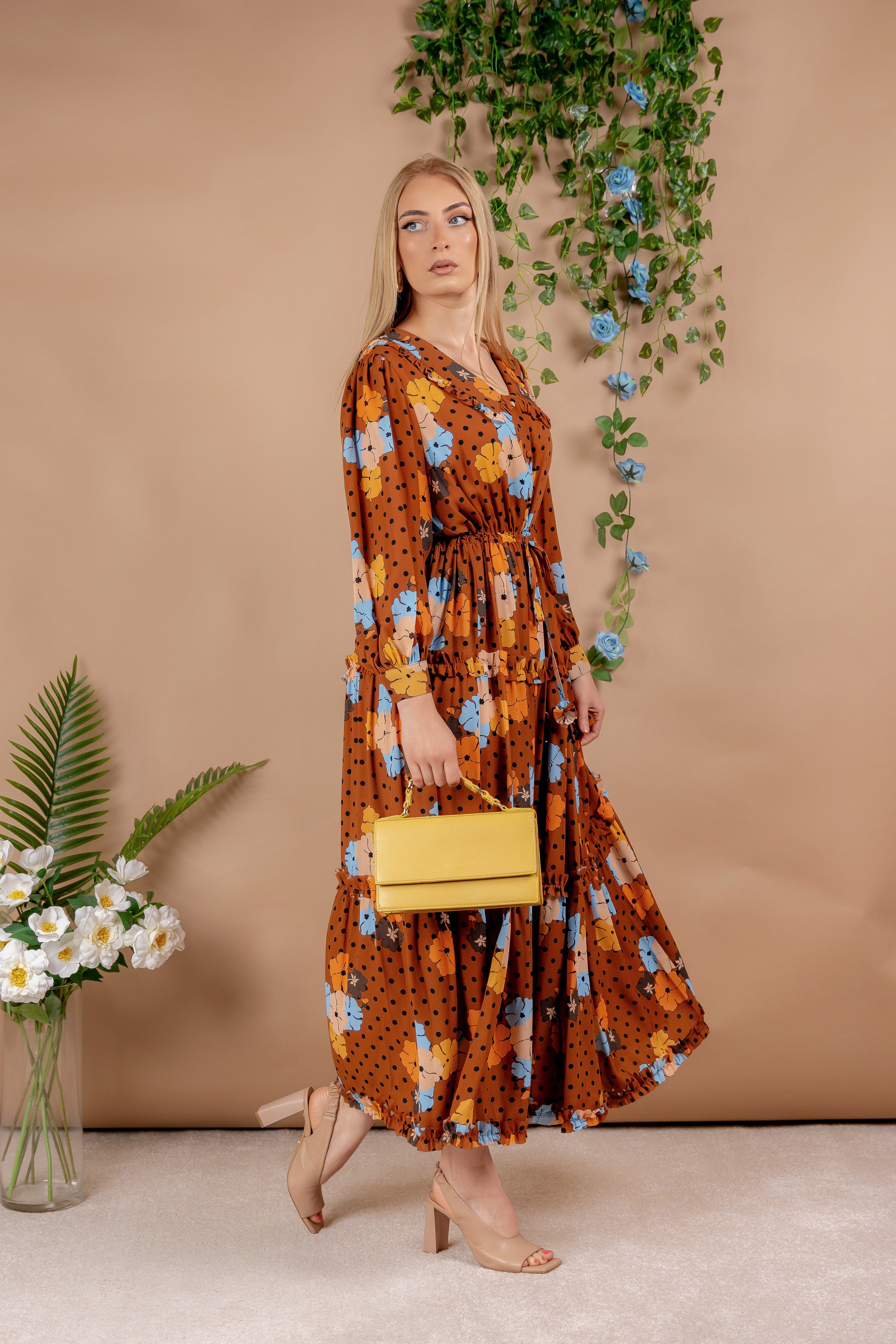 Muna - maxi haljina u boho stilu