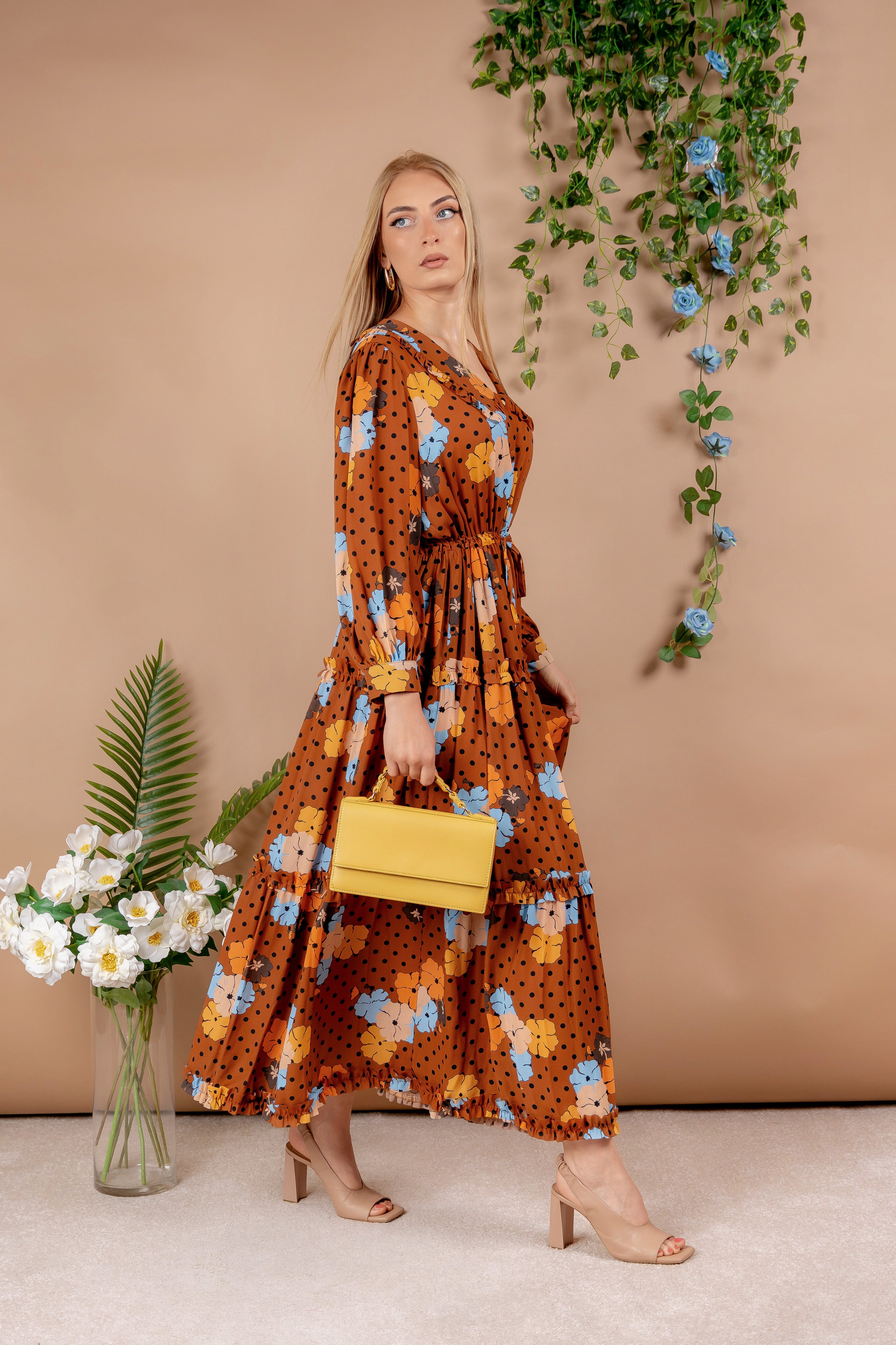 Muna - maxi haljina u boho stilu