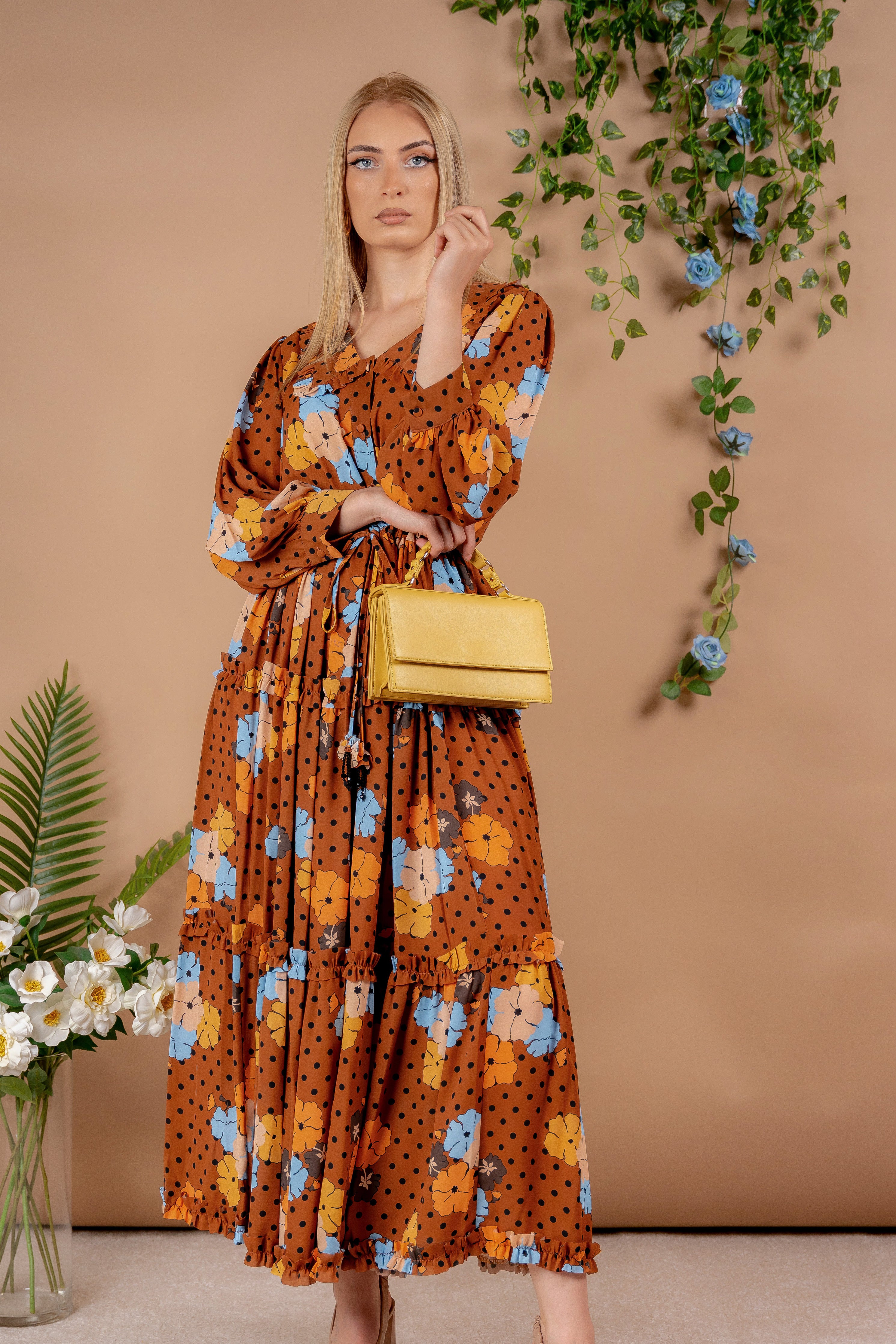 Muna - maxi haljina u boho stilu
