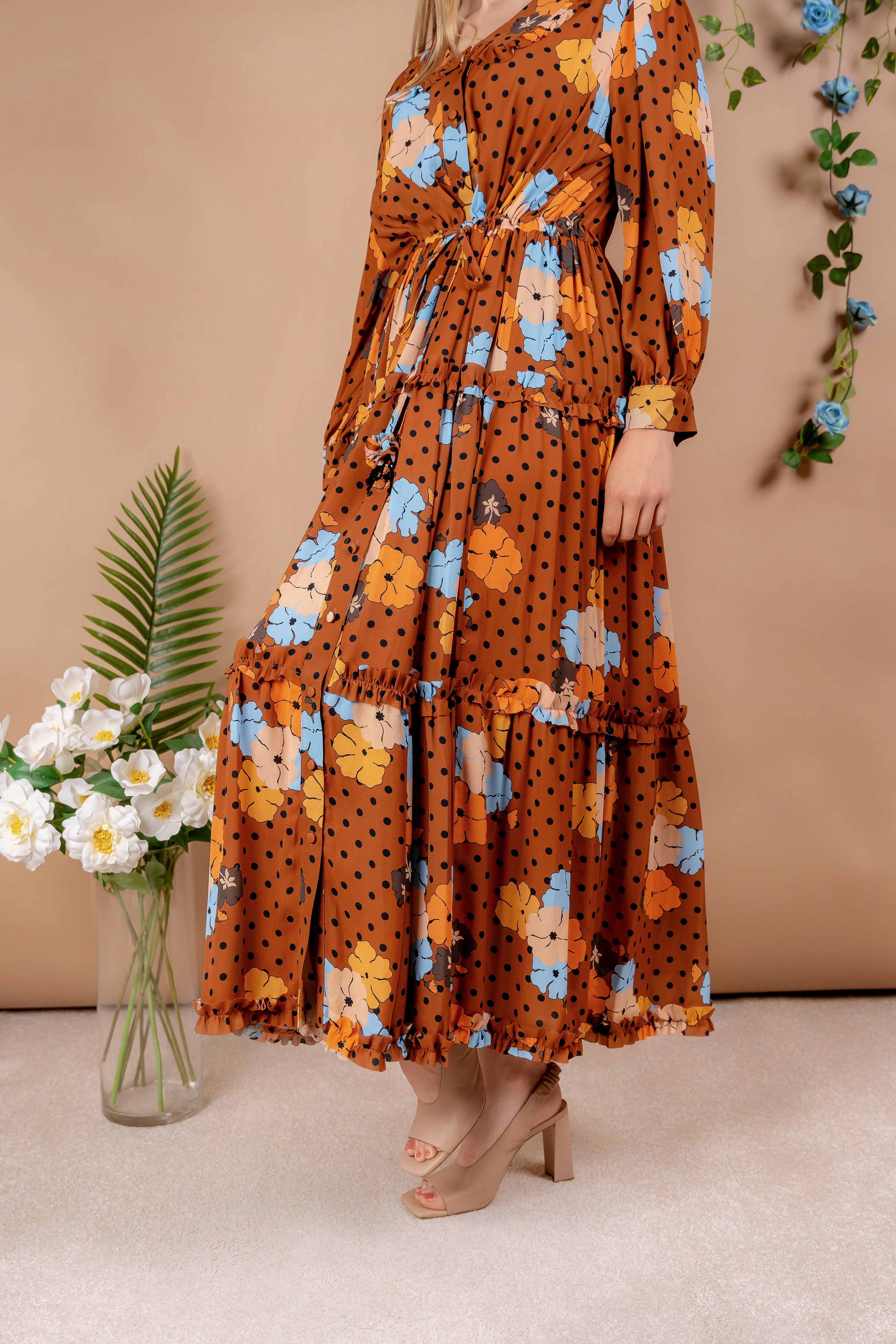 Muna - maxi haljina u boho stilu