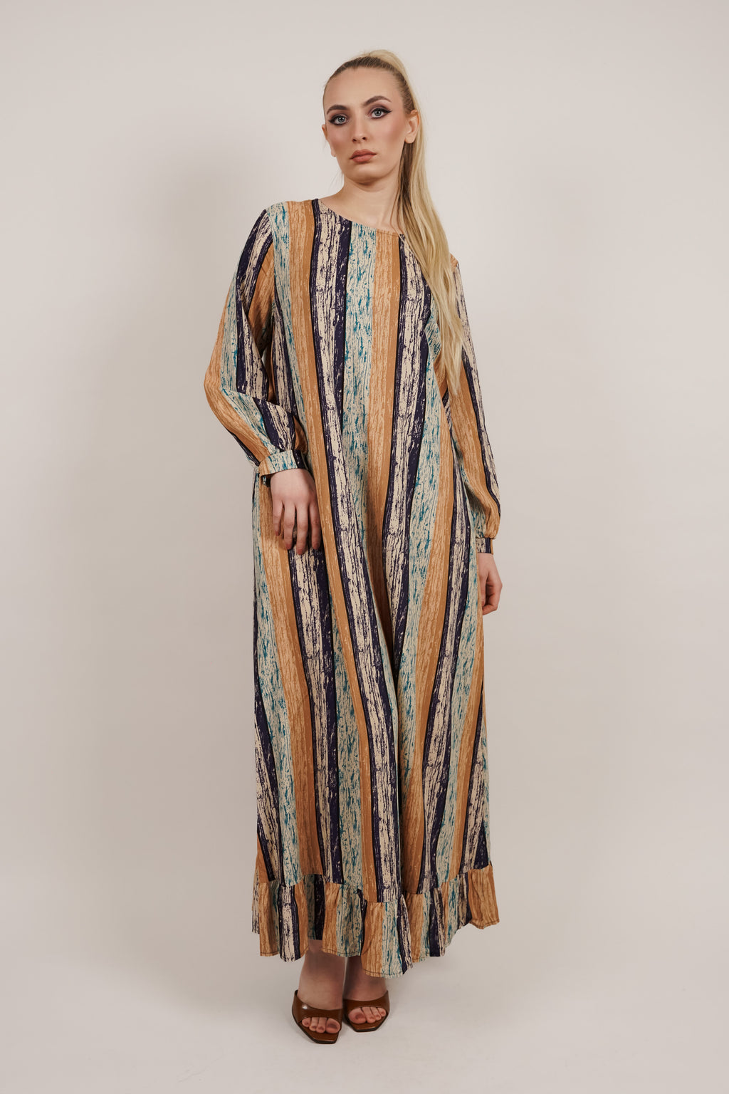 Boho Stripes Maxi – ležerna elegancija u pokretu