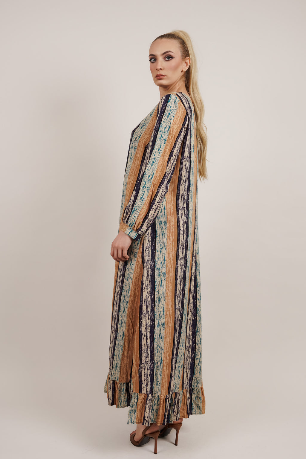 Boho Stripes Maxi – ležerna elegancija u pokretu