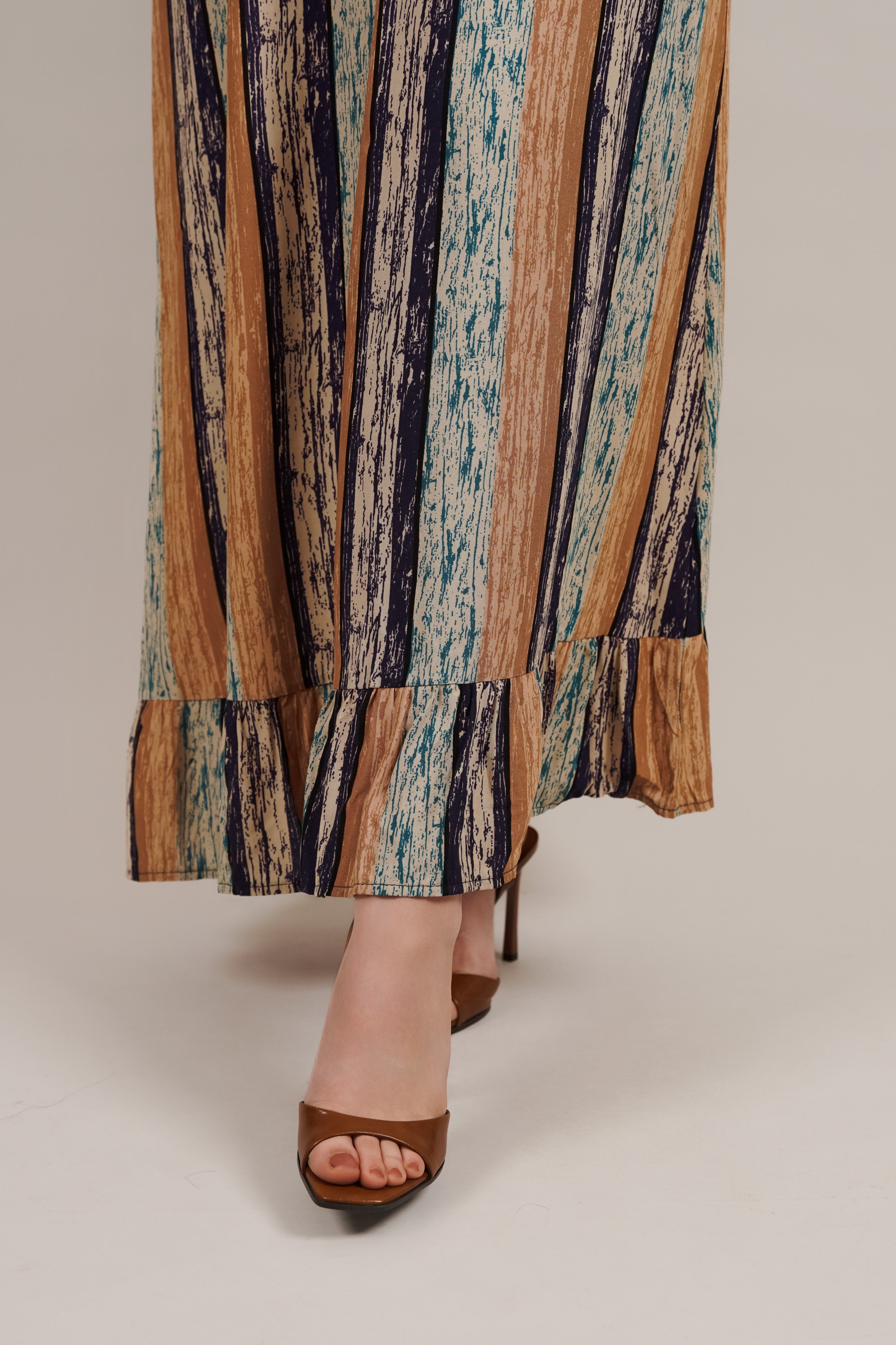 Boho Stripes Maxi – ležerna elegancija u pokretu