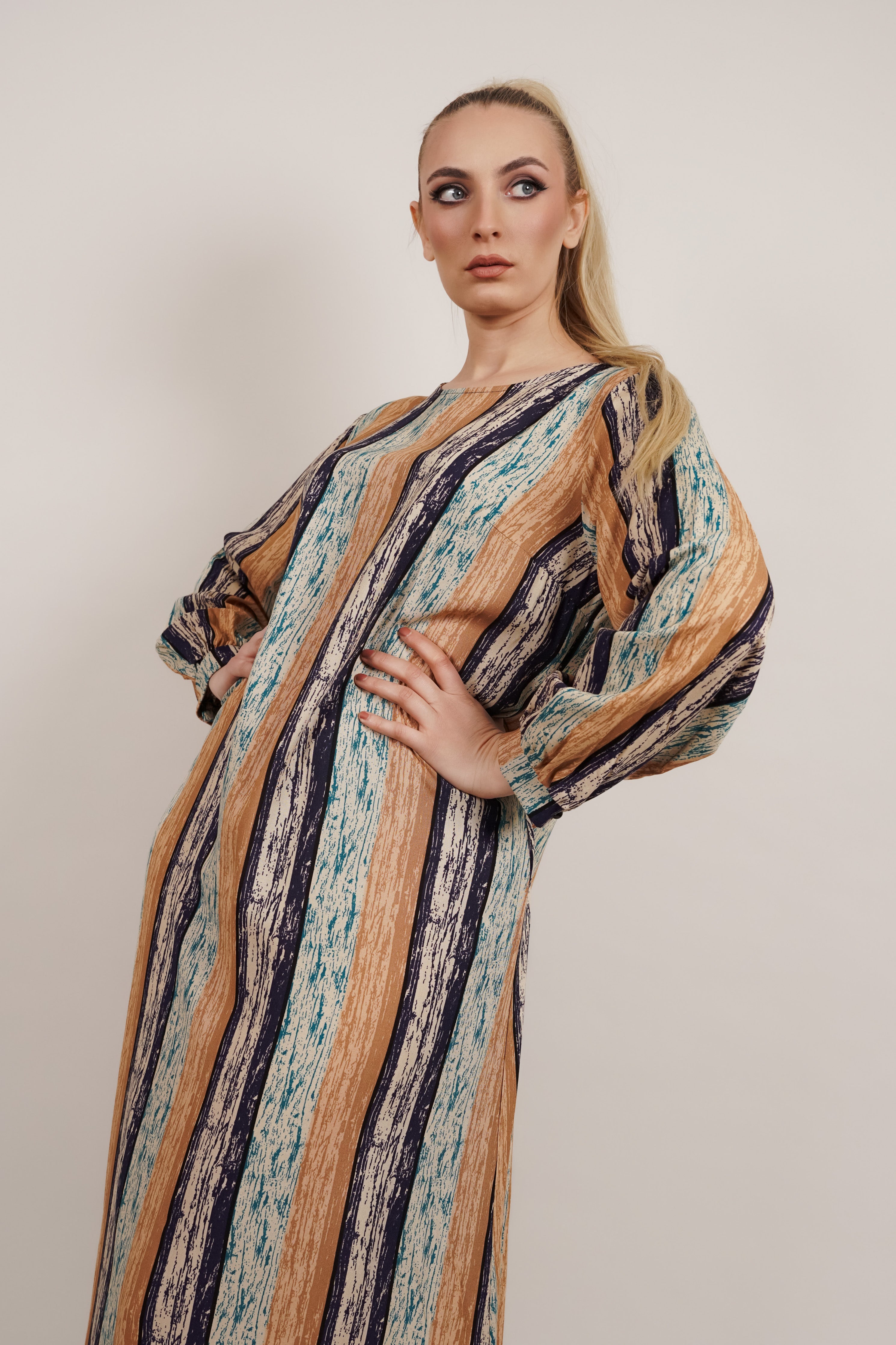 Boho Stripes Maxi – ležerna elegancija u pokretu