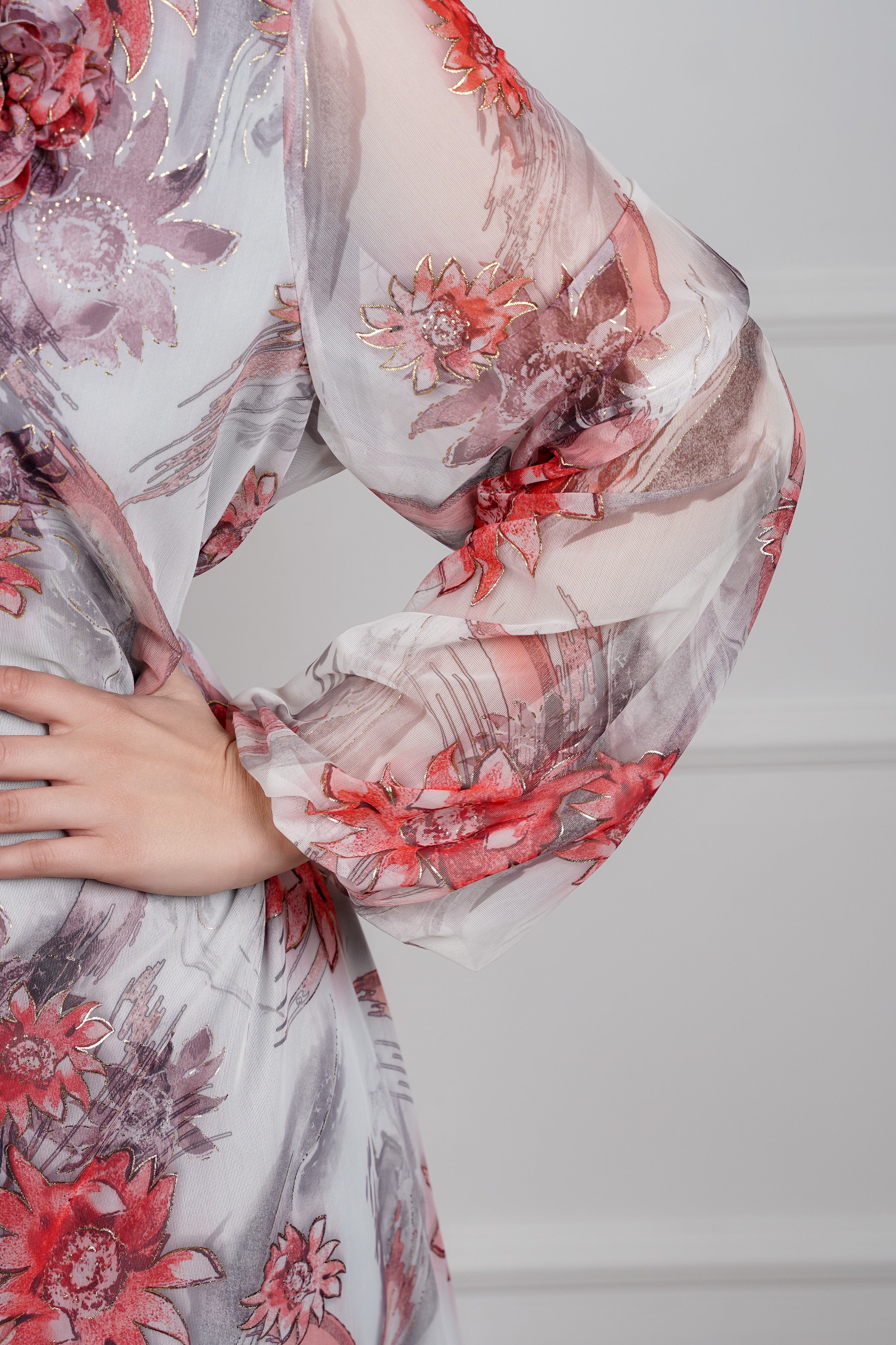 Nola haljina - lepršav šarm u veličinama: 50 52 54