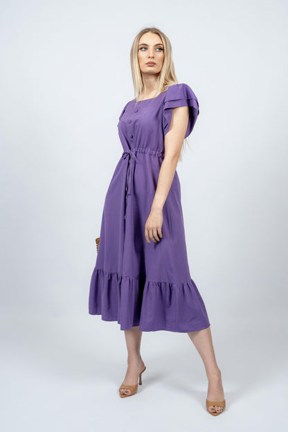 Marella - Elegantna ljetna pamucna haljina