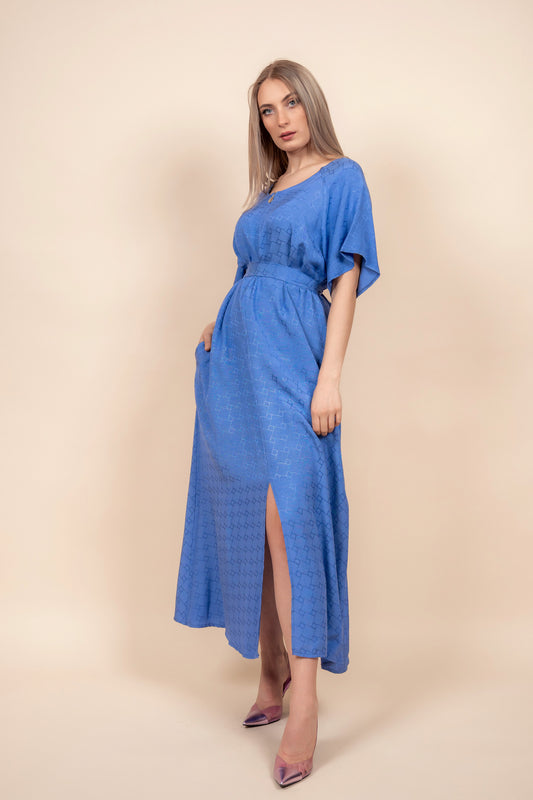 Iva - plava duga haljina