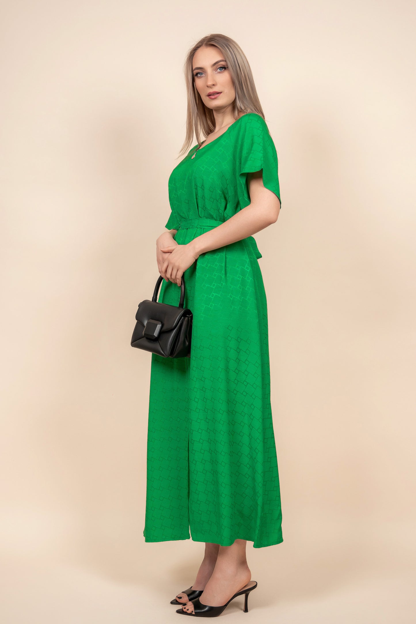 Iva - zelena duga haljina