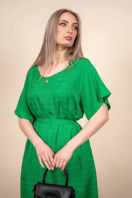 Iva - zelena duga haljina