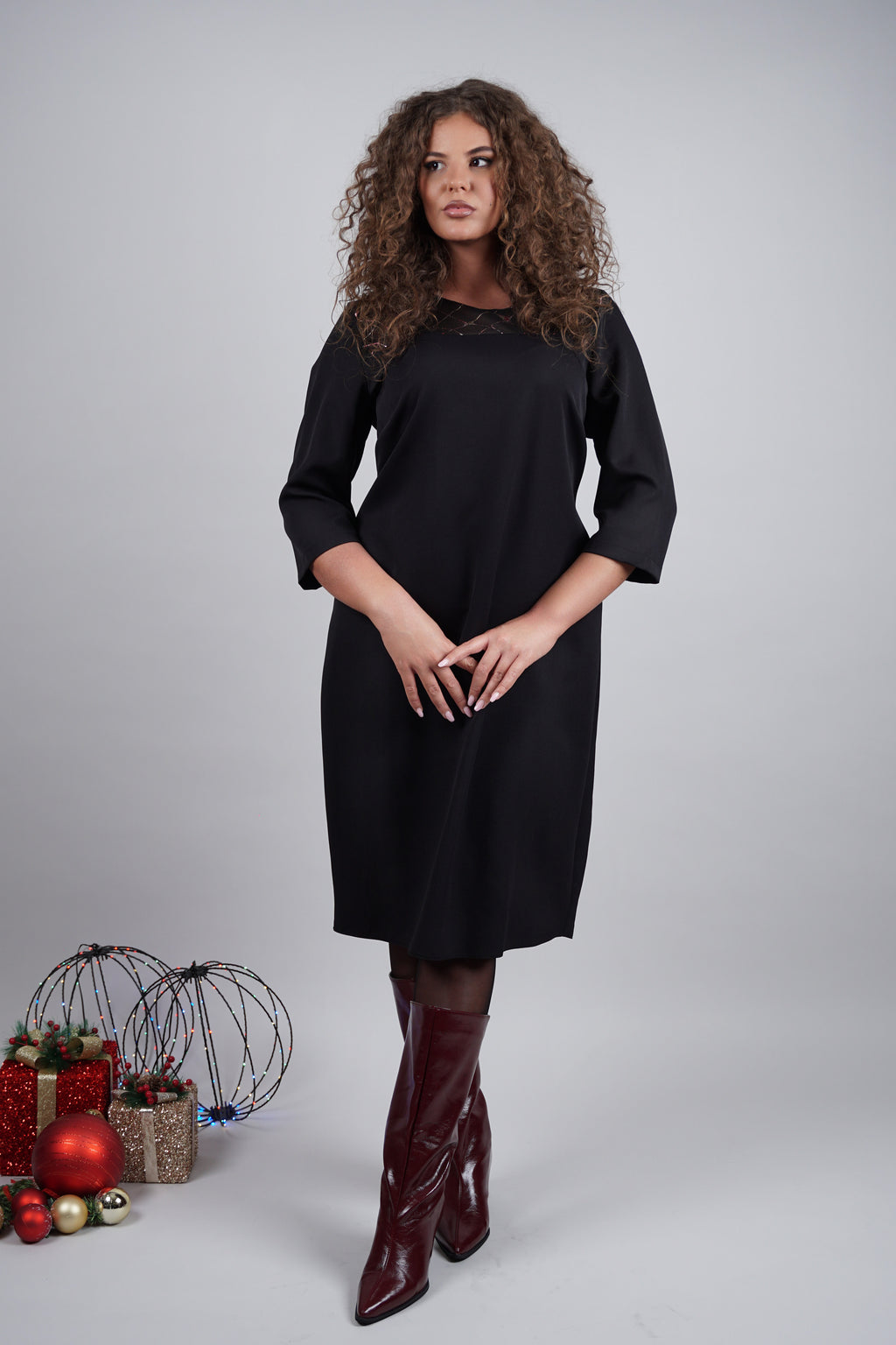 Mavie – haljina sa aplikacijom na gornjem dijelu