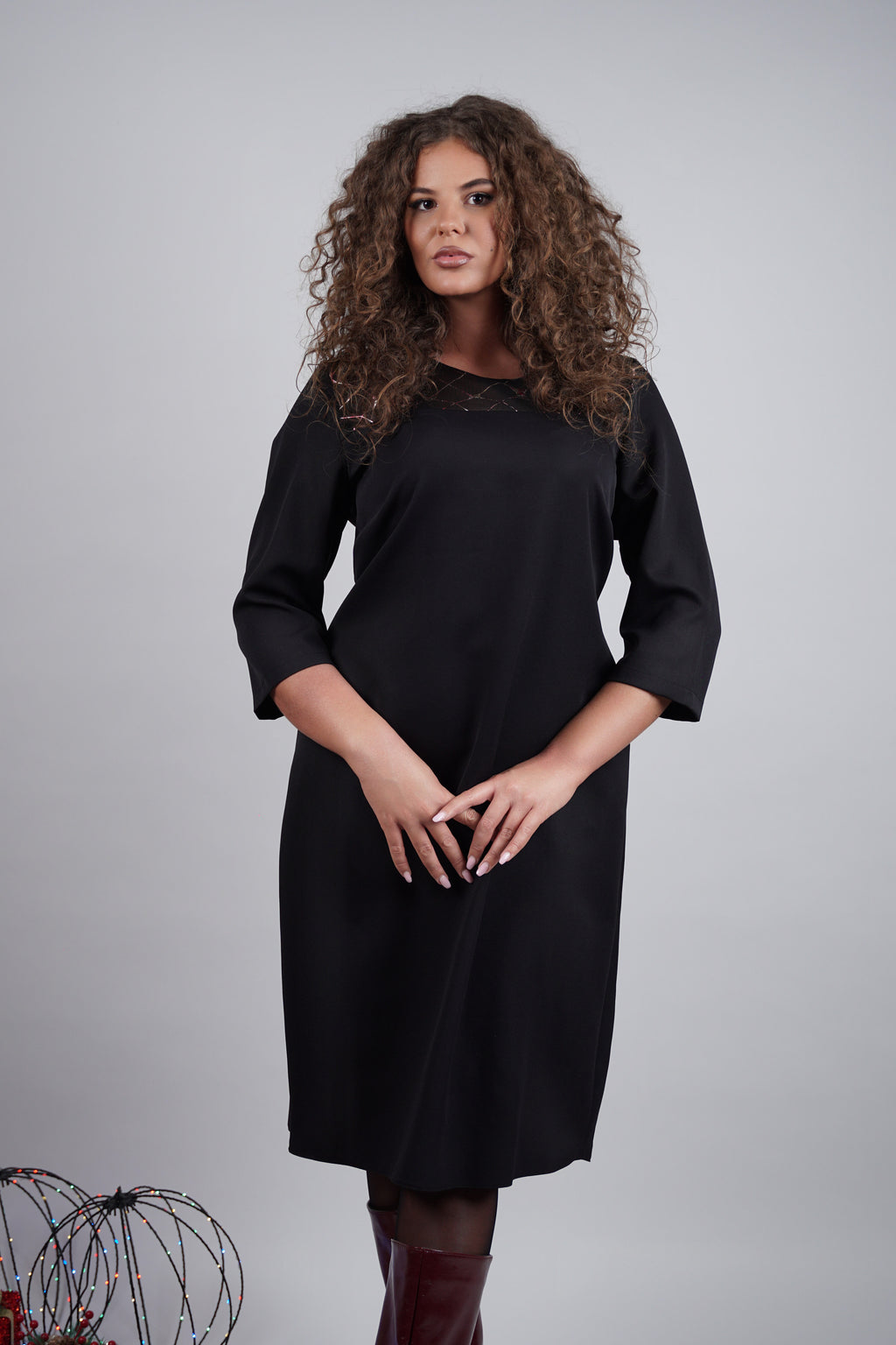 Mavie – haljina sa aplikacijom na gornjem dijelu