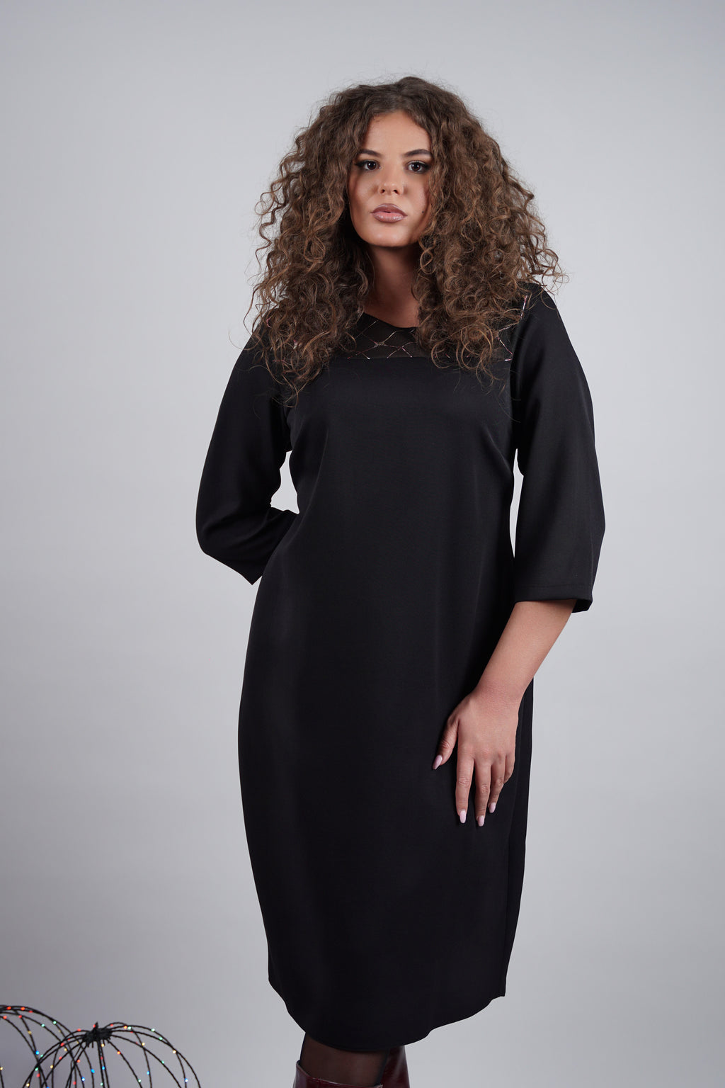 Mavie – haljina sa aplikacijom na gornjem dijelu