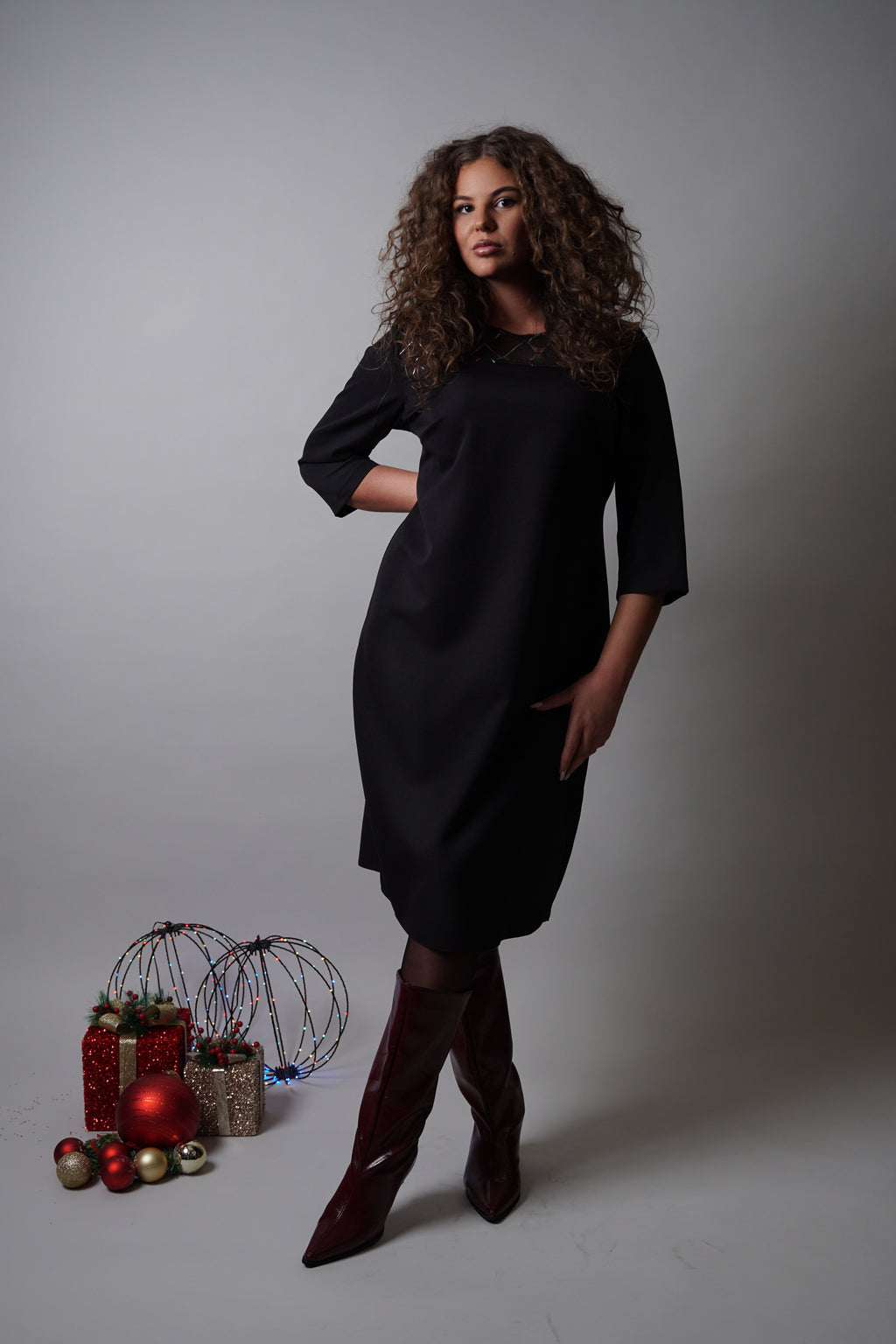 Mavie – haljina sa aplikacijom na gornjem dijelu