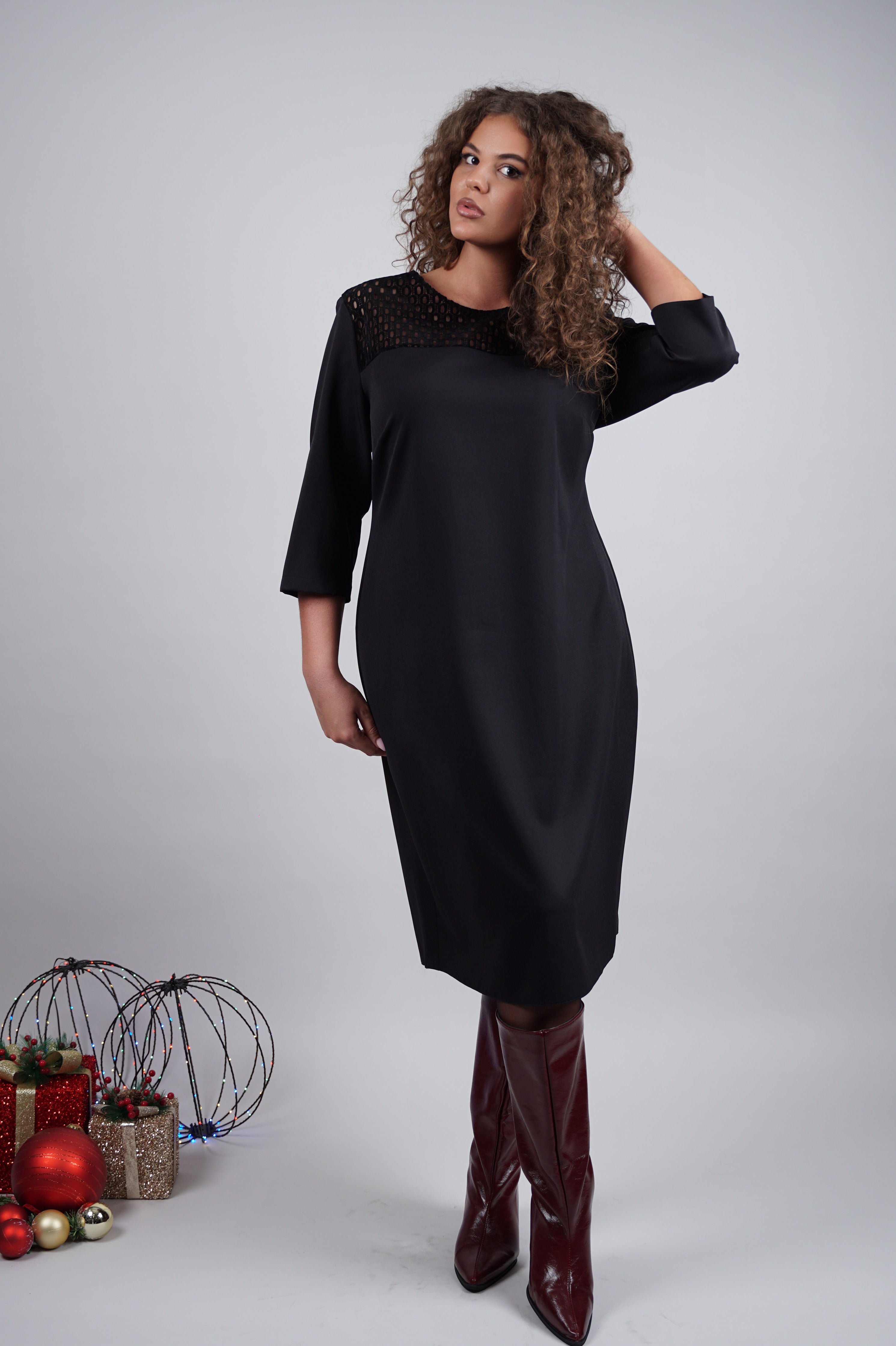 Mavie – haljina sa aplikacijom na gornjem dijelu