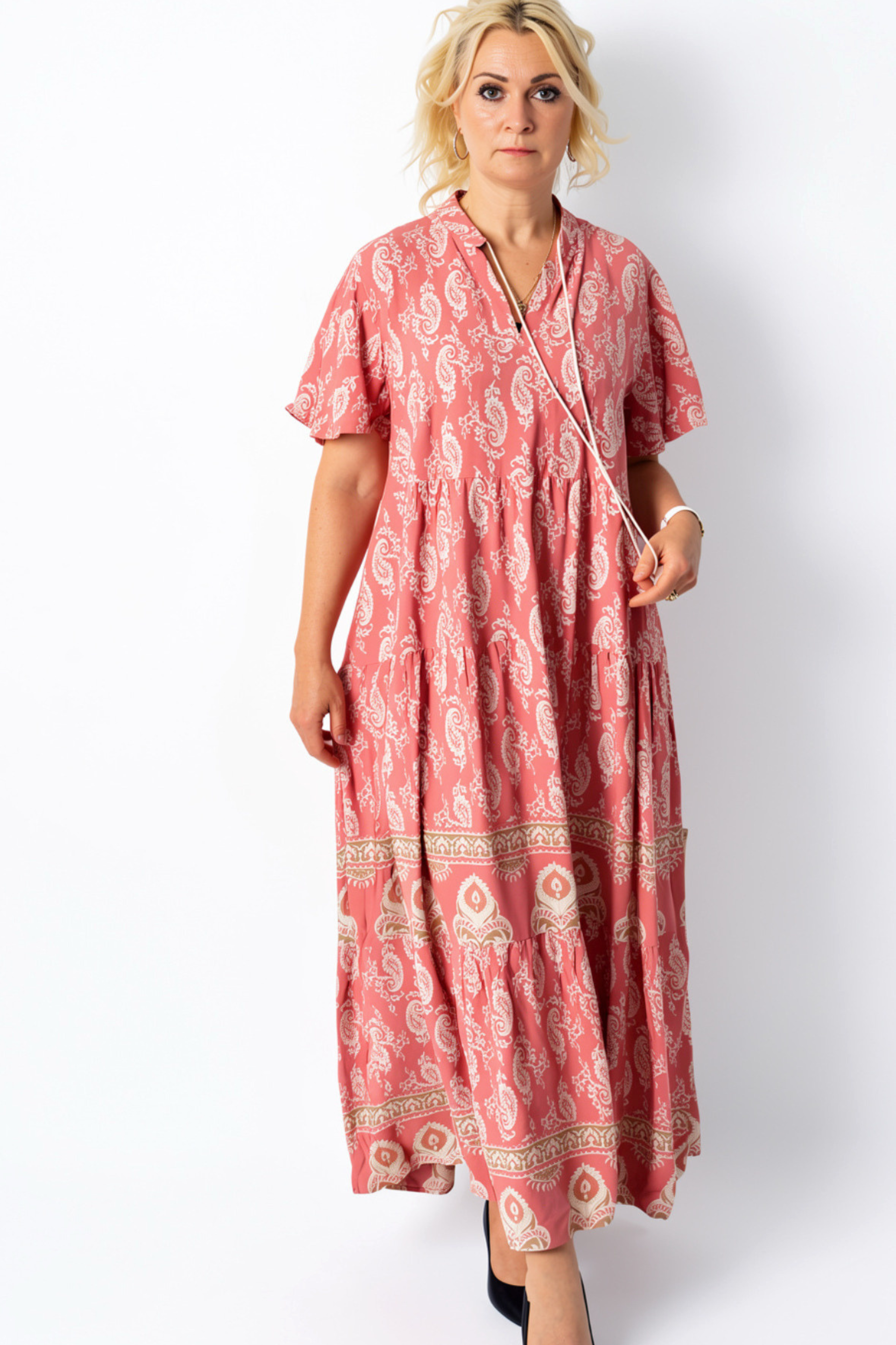 Maxi haljina s boho uzorkom